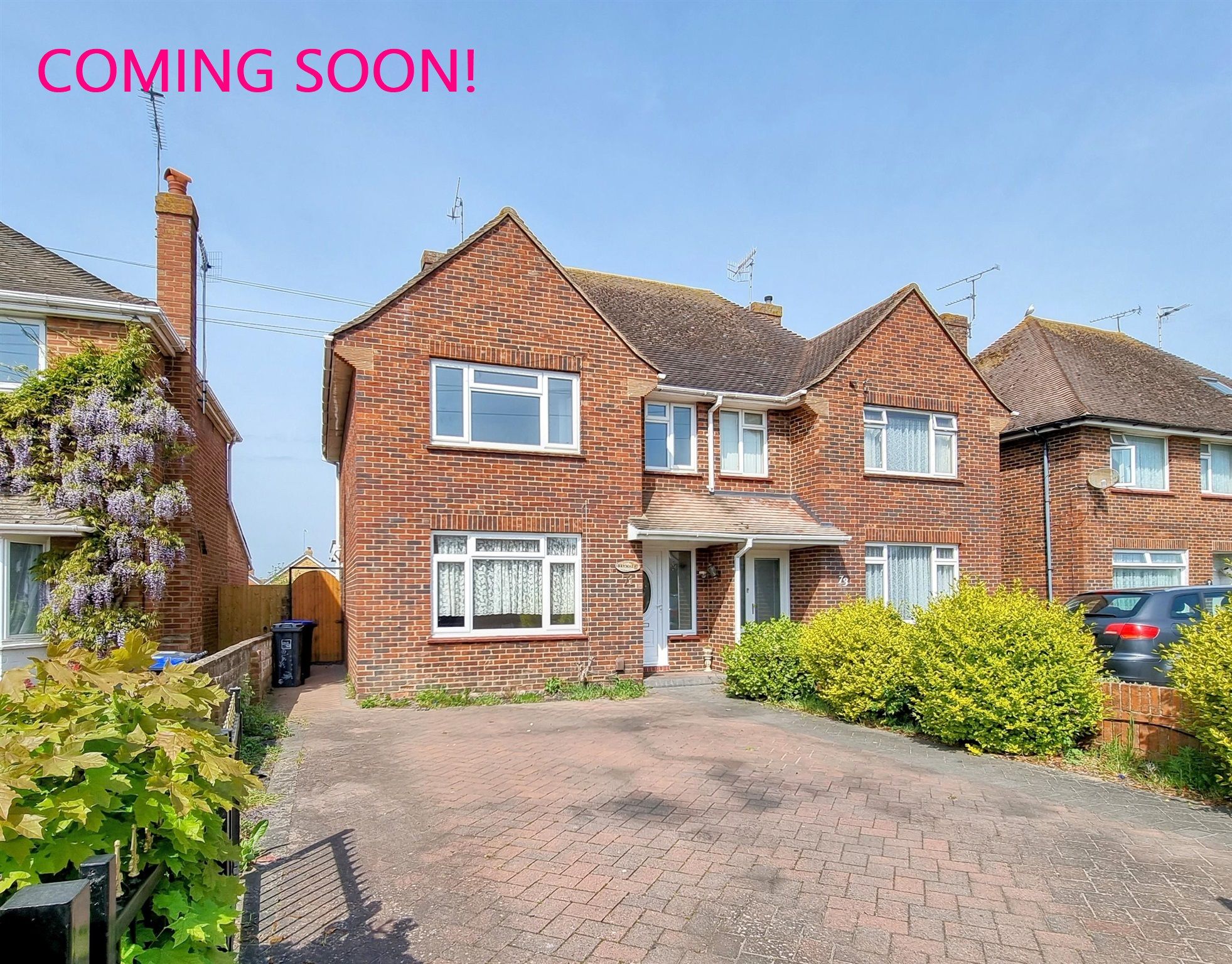4 bed semidetached house for sale in Durrington Lane, Worthing BN13