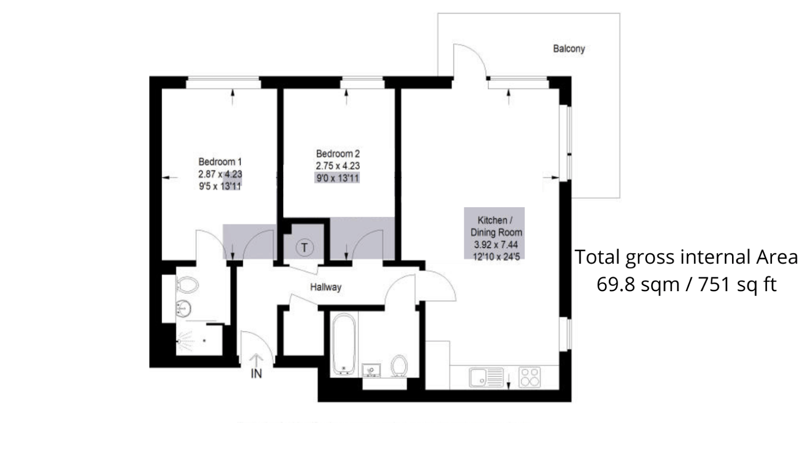 2 bed flat for sale in Holmesley Road, Borehamwood WD6 Zoopla