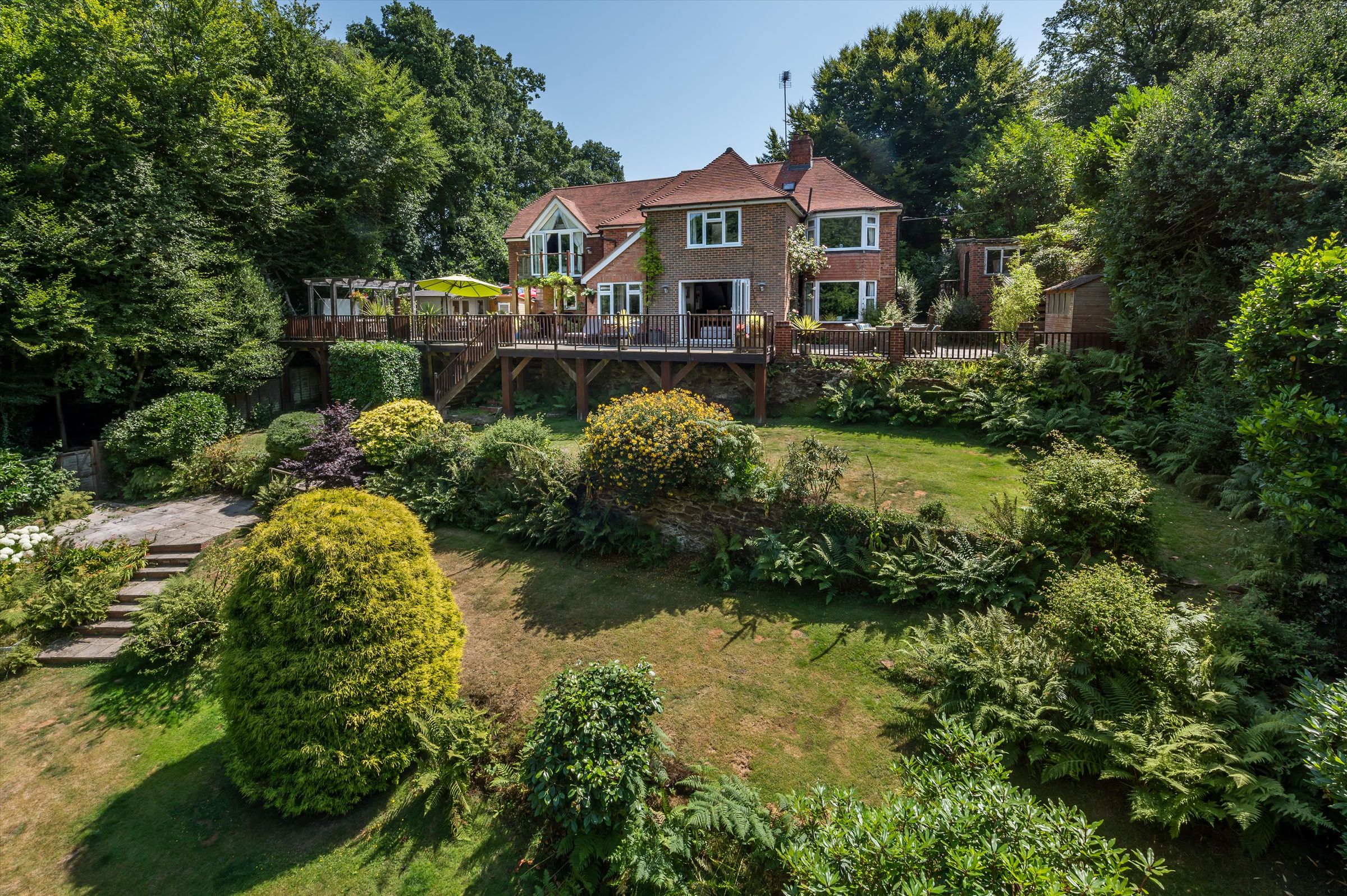 5 bed detached house for sale in Woodcock Bottom, Grayshott, Hindhead