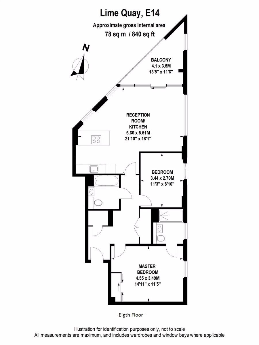 2 bed flat to rent in Lime Quay Apartments, BromleyByBow E14 Zoopla