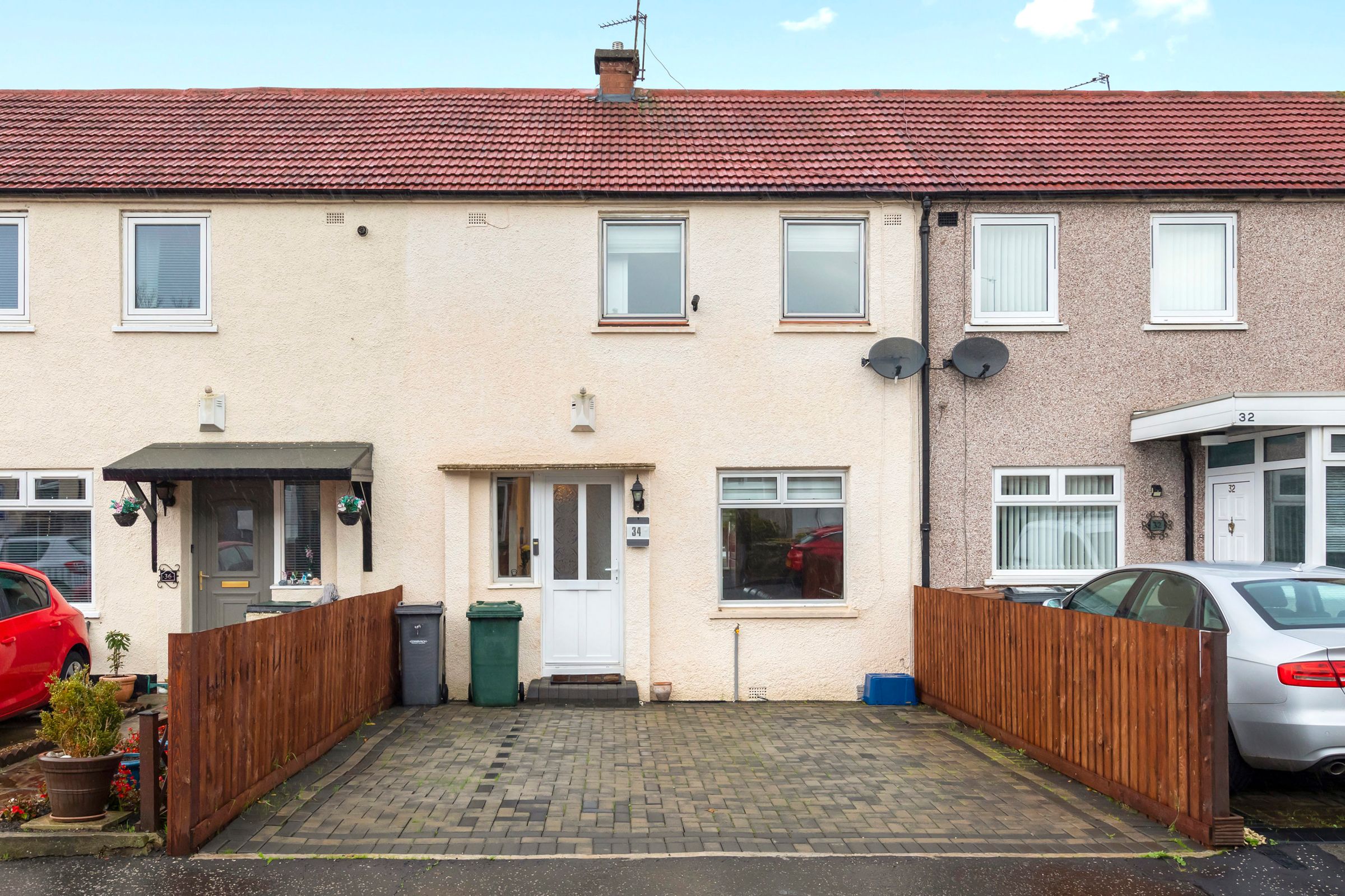 2 bed terraced house for sale in 34 Broomhall Crescent, Corstorphine