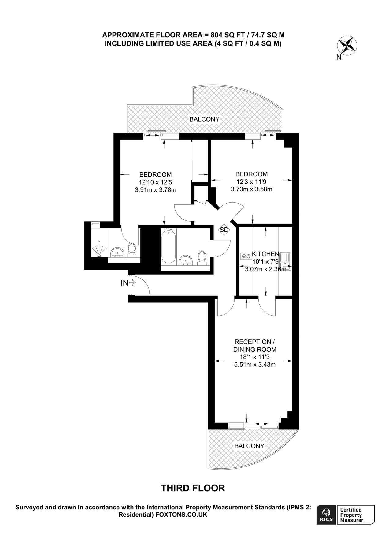 2 bed flat to rent in Ensign House, Vauxhall, London SW8 Zoopla