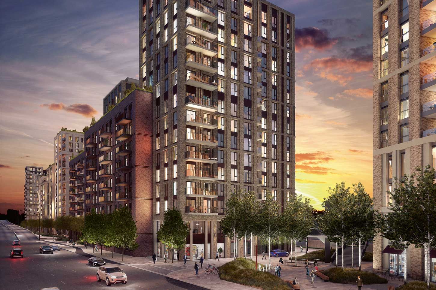 Block D - Type 11 at Silvertown Way London E16  