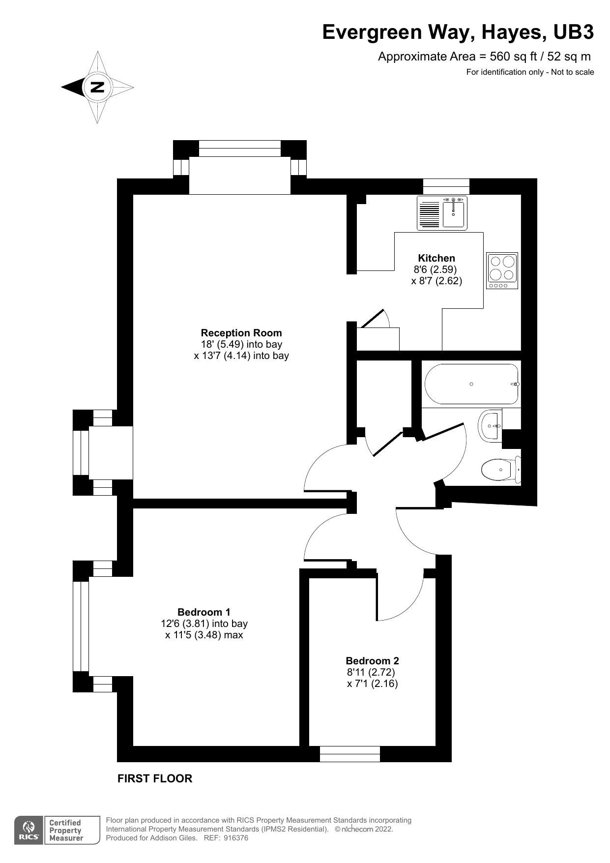 2 bed flat for sale in Evergreen Way, Hayes UB3 Zoopla