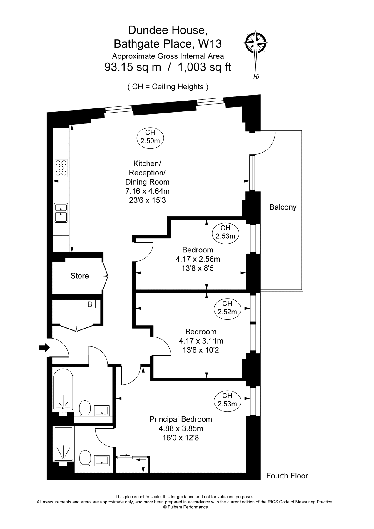 3 bed flat to rent in Bathgate Place, West Ealing W13 Zoopla
