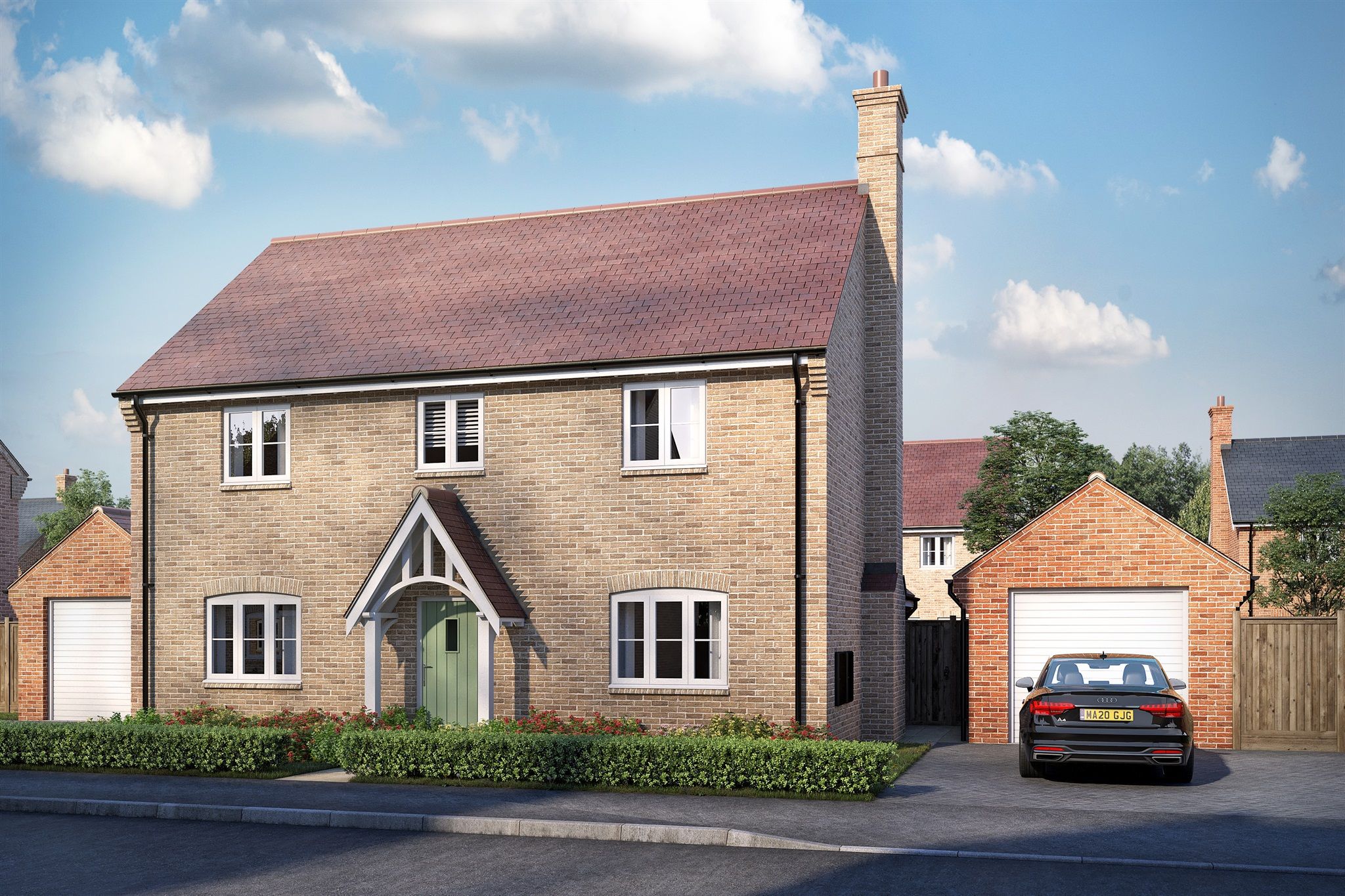New home, 4 bed detached house for sale in Romney Meadows, Quainton