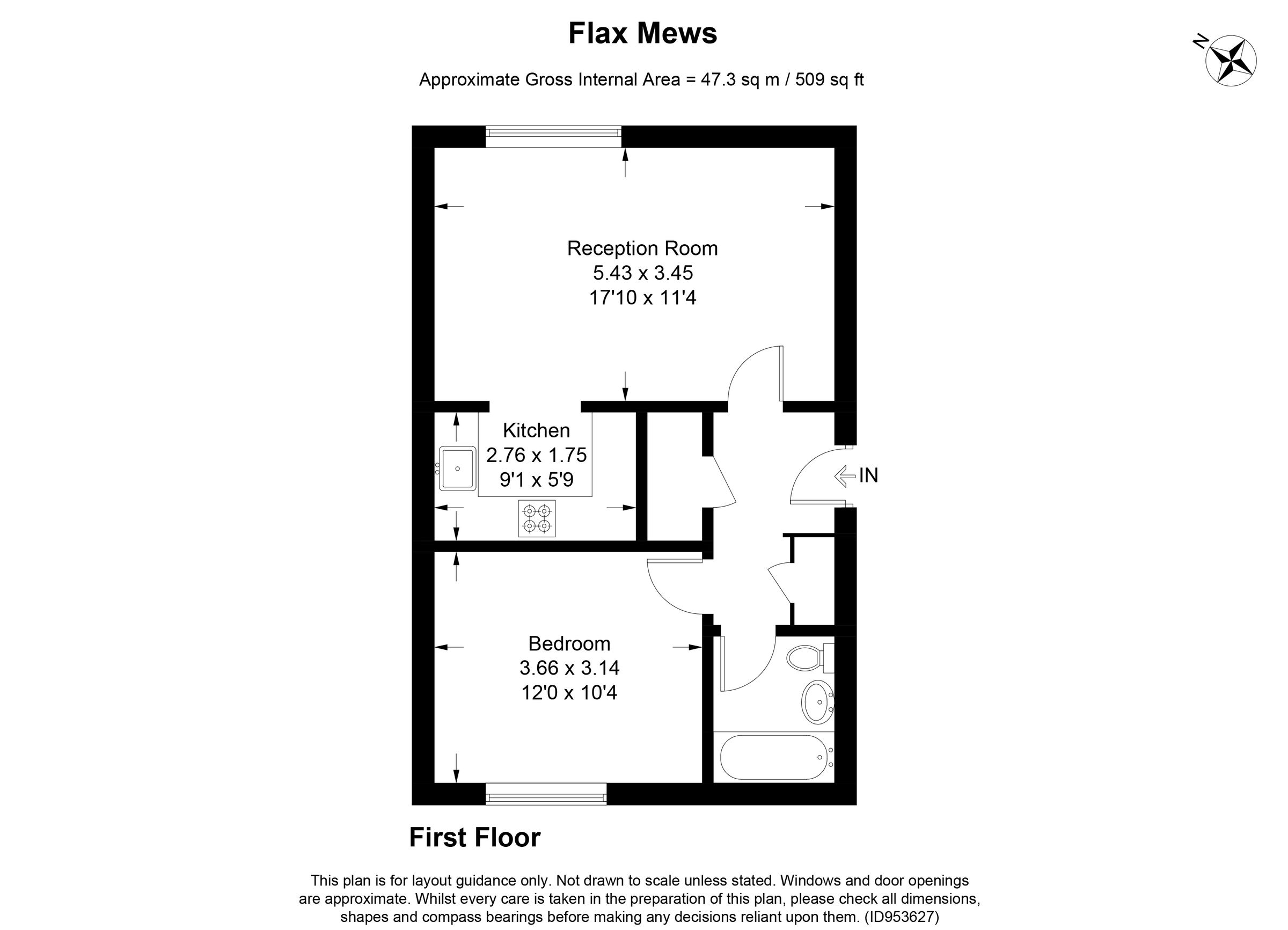 1 bed flat to rent in Flax Mews, Markyate, St Albans, Herts AL3 Zoopla