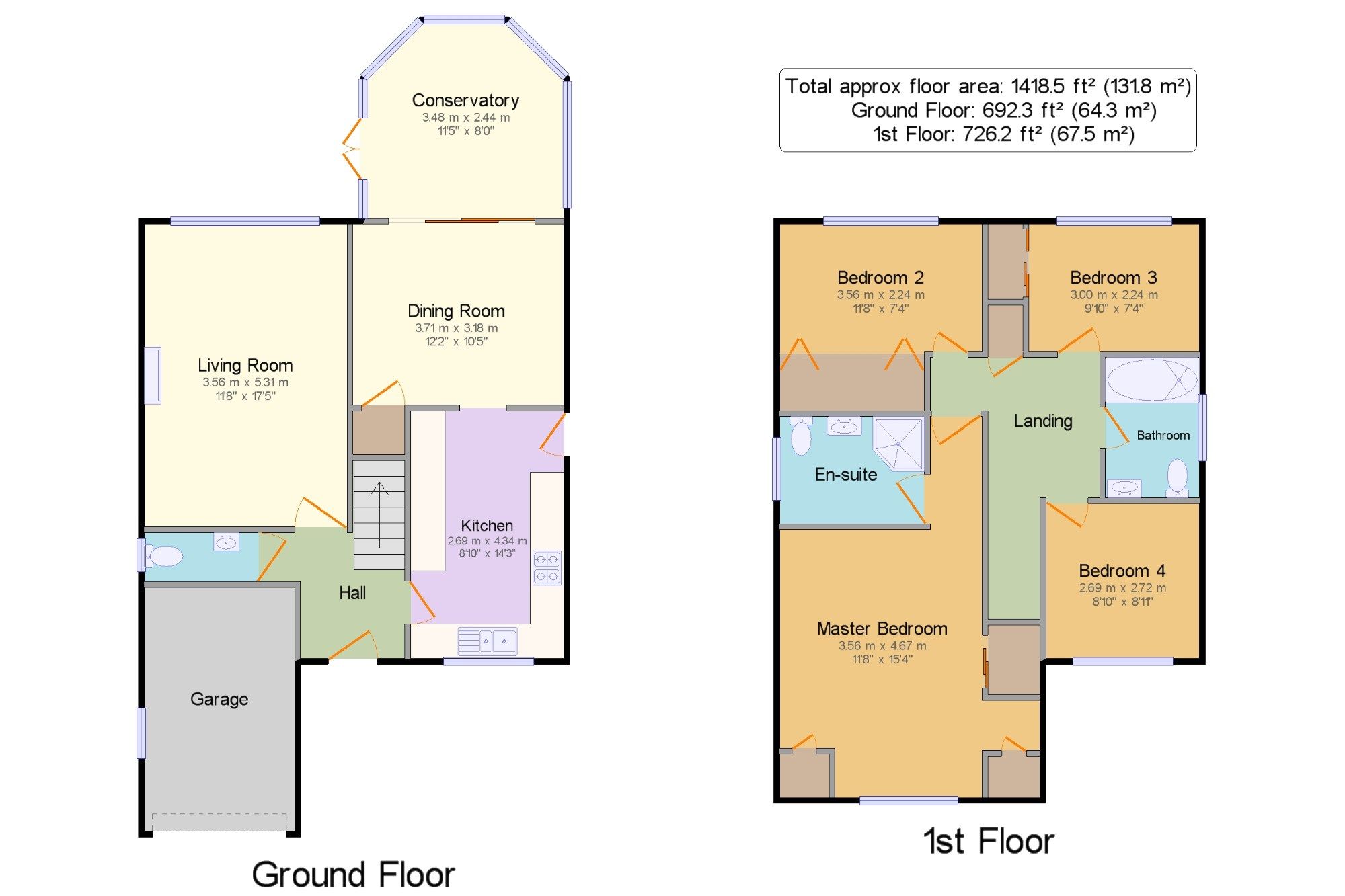 4 bed detached house for sale in Mannering Close, River, Dover, Kent