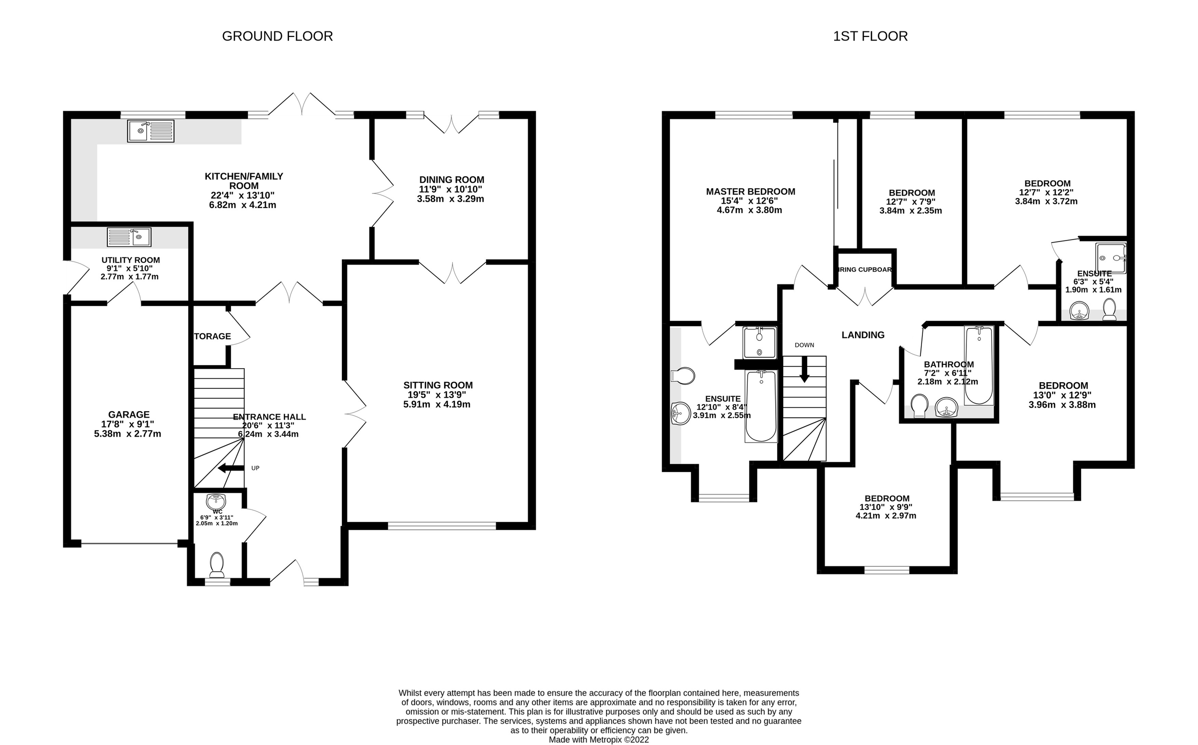 5 bed detached house for sale in Birch Grove, Felbridge, East Grinstead