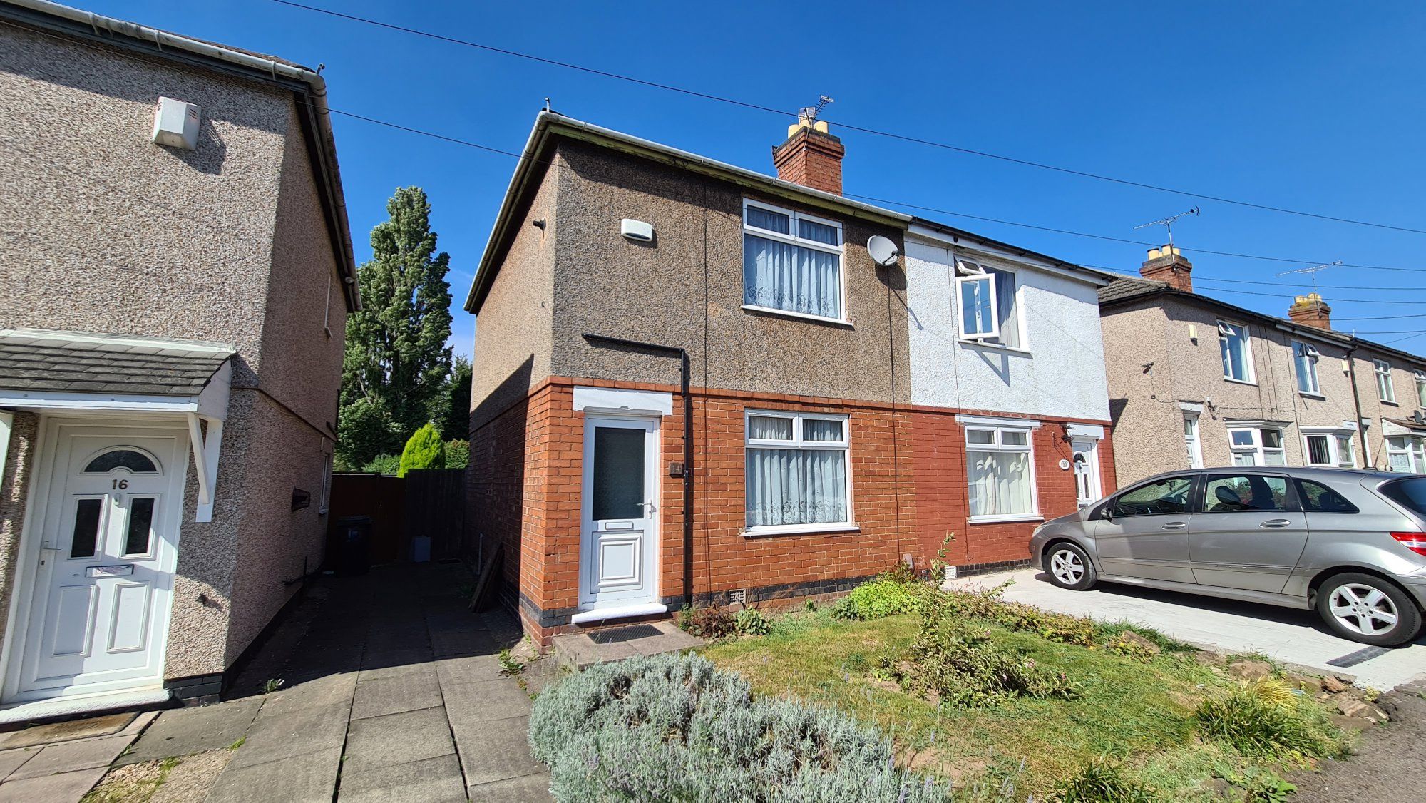 2 bed semidetached house to rent in Newhall Road, Henley Green