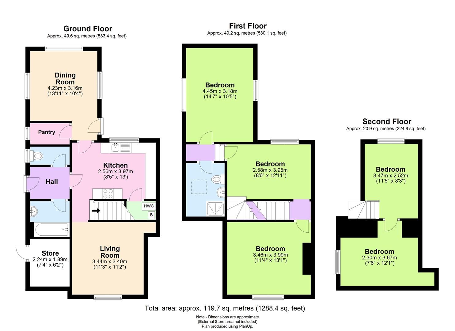 5 bed semidetached house for sale in 2 Hope Mill Cottages, Station