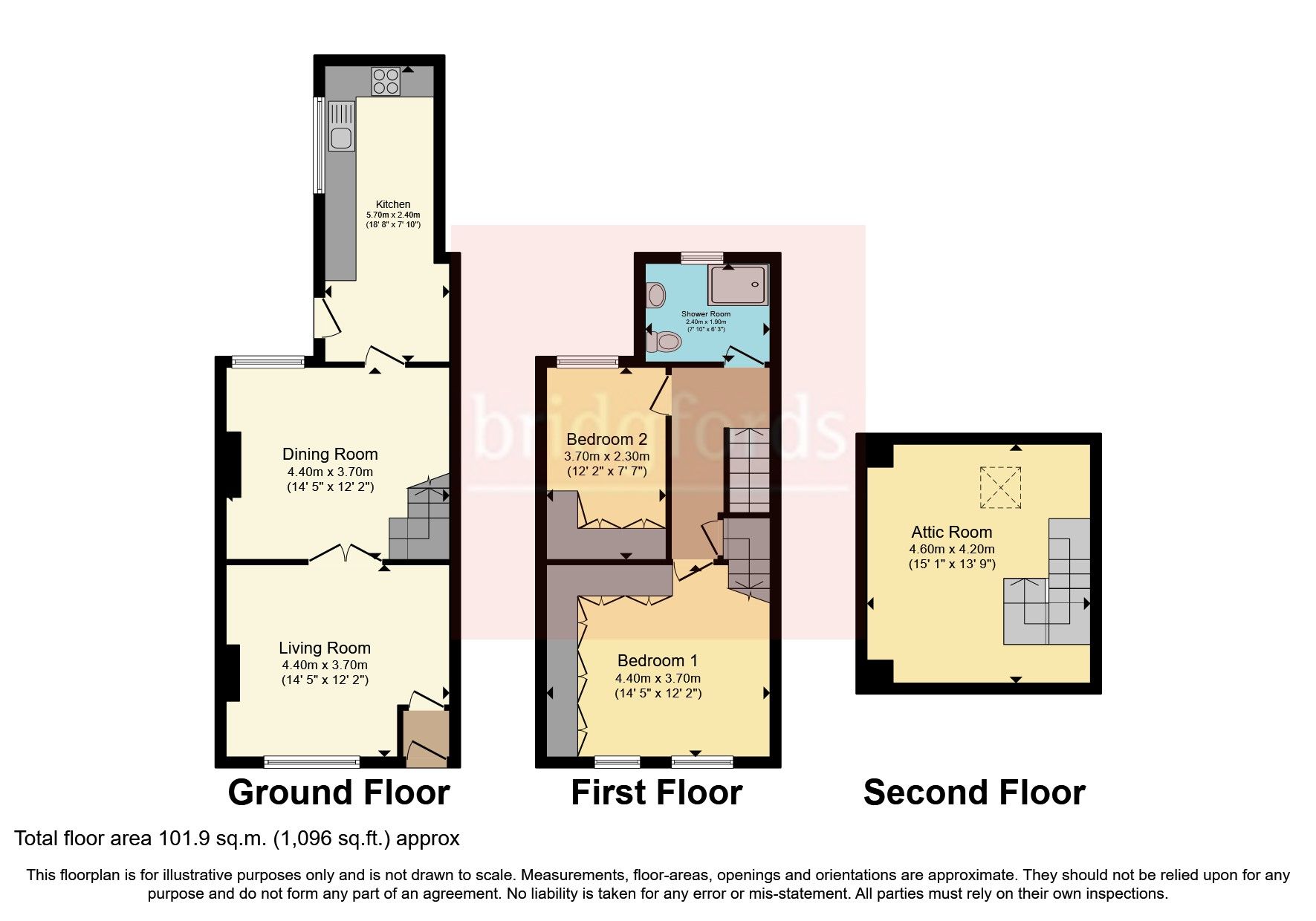 2 bed terraced house for sale in Booth Street, Denton, Manchester