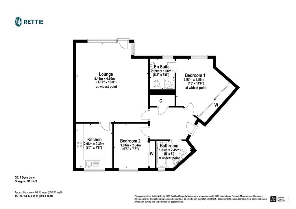 2 bed flat for sale in Dyce Lane, Partickhill, Glasgow G11 Zoopla