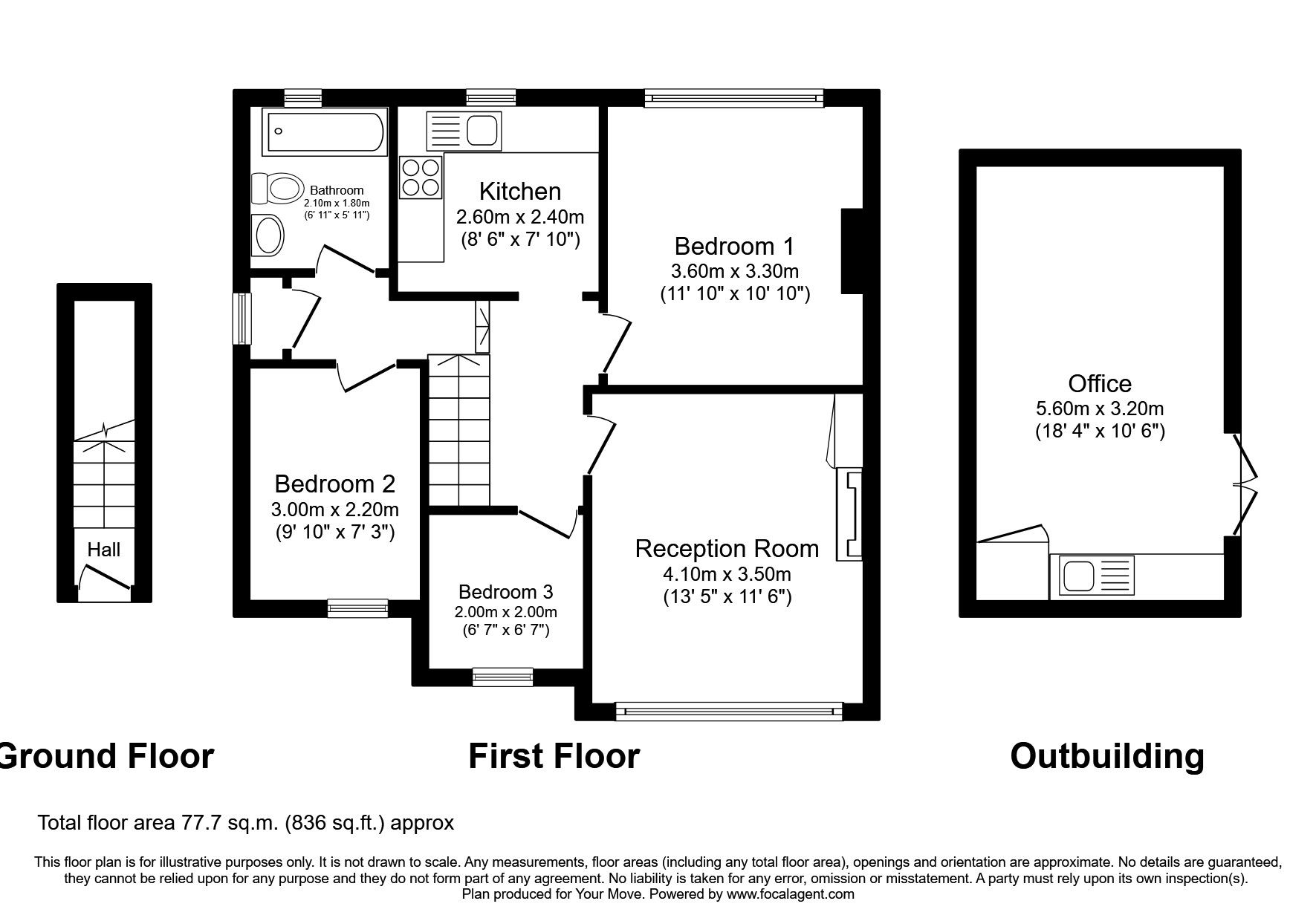3 bed for sale in Lindenthorpe Road, Broadstairs, Kent CT10