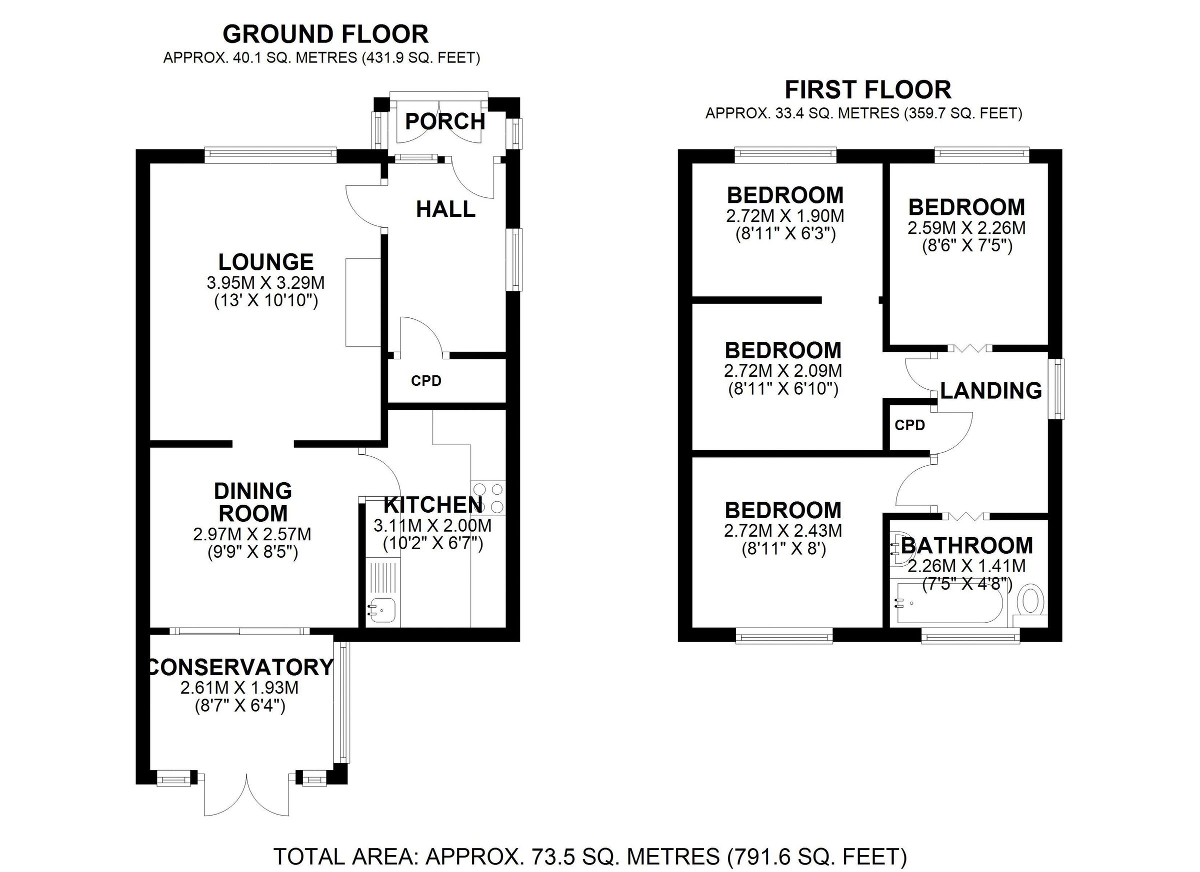 3 bed semidetached house for sale in Springfield Avenue, Swanley BR8 Zoopla