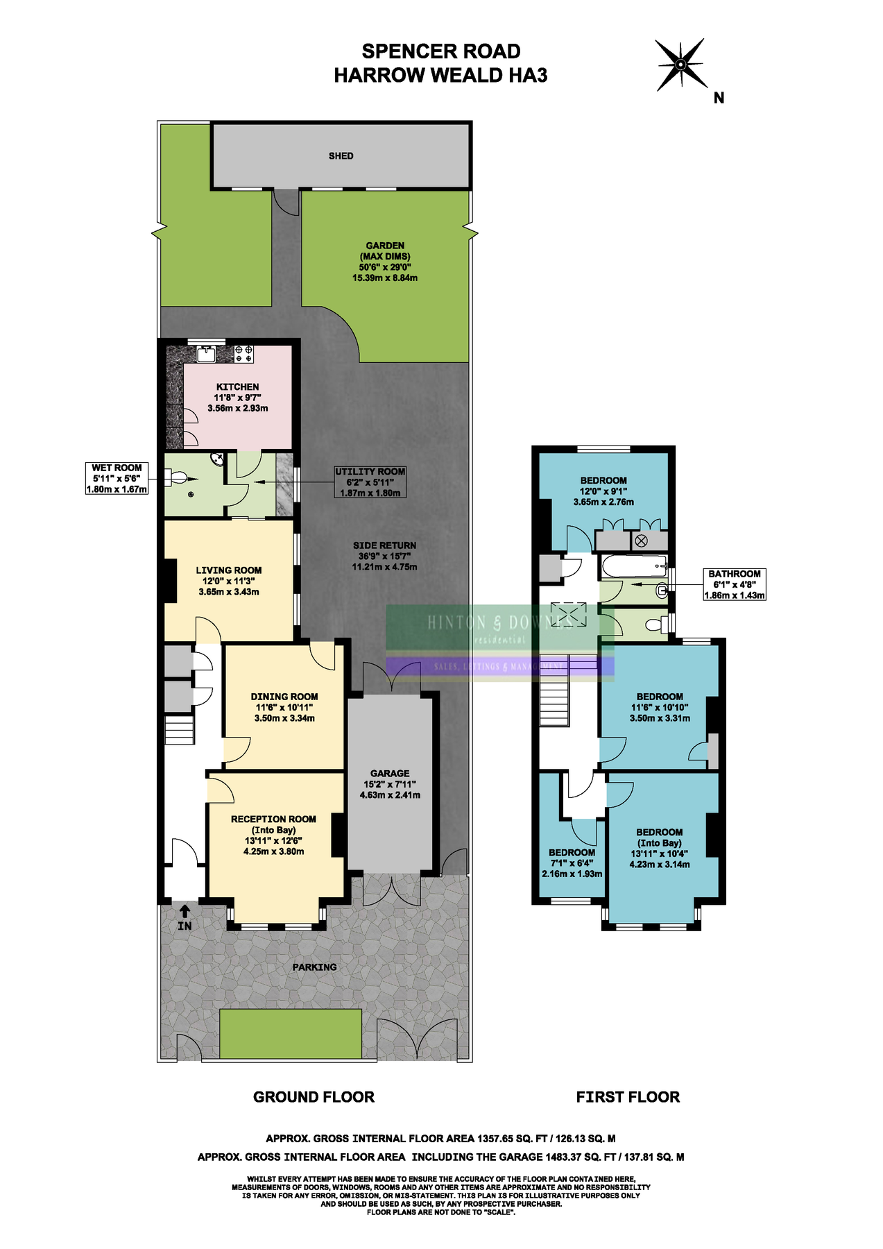 4 bed semidetached house for sale in Spencer Road, Wealdstone, Harrow