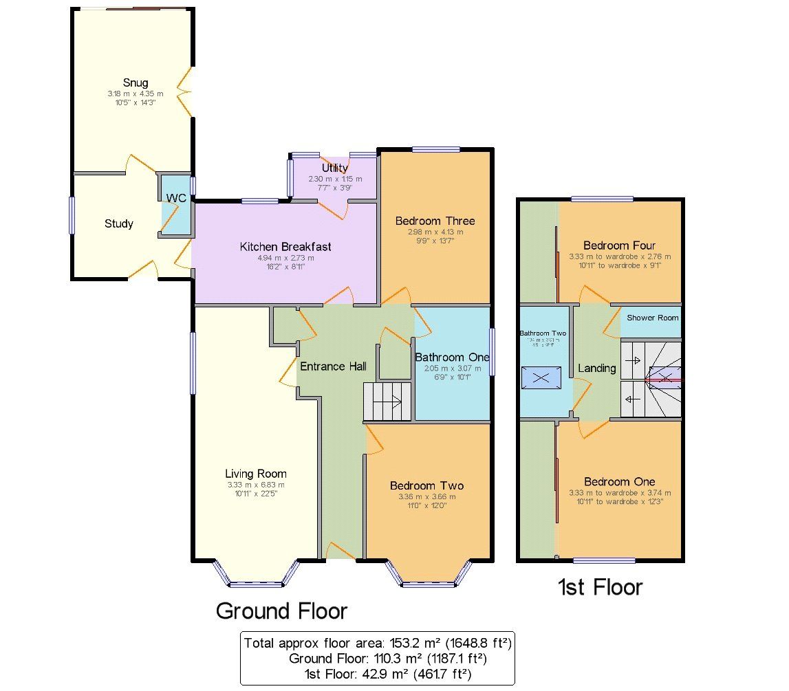 4 bed bungalow for sale in Dullar Lane, Sturminster Marshall, Wimborne