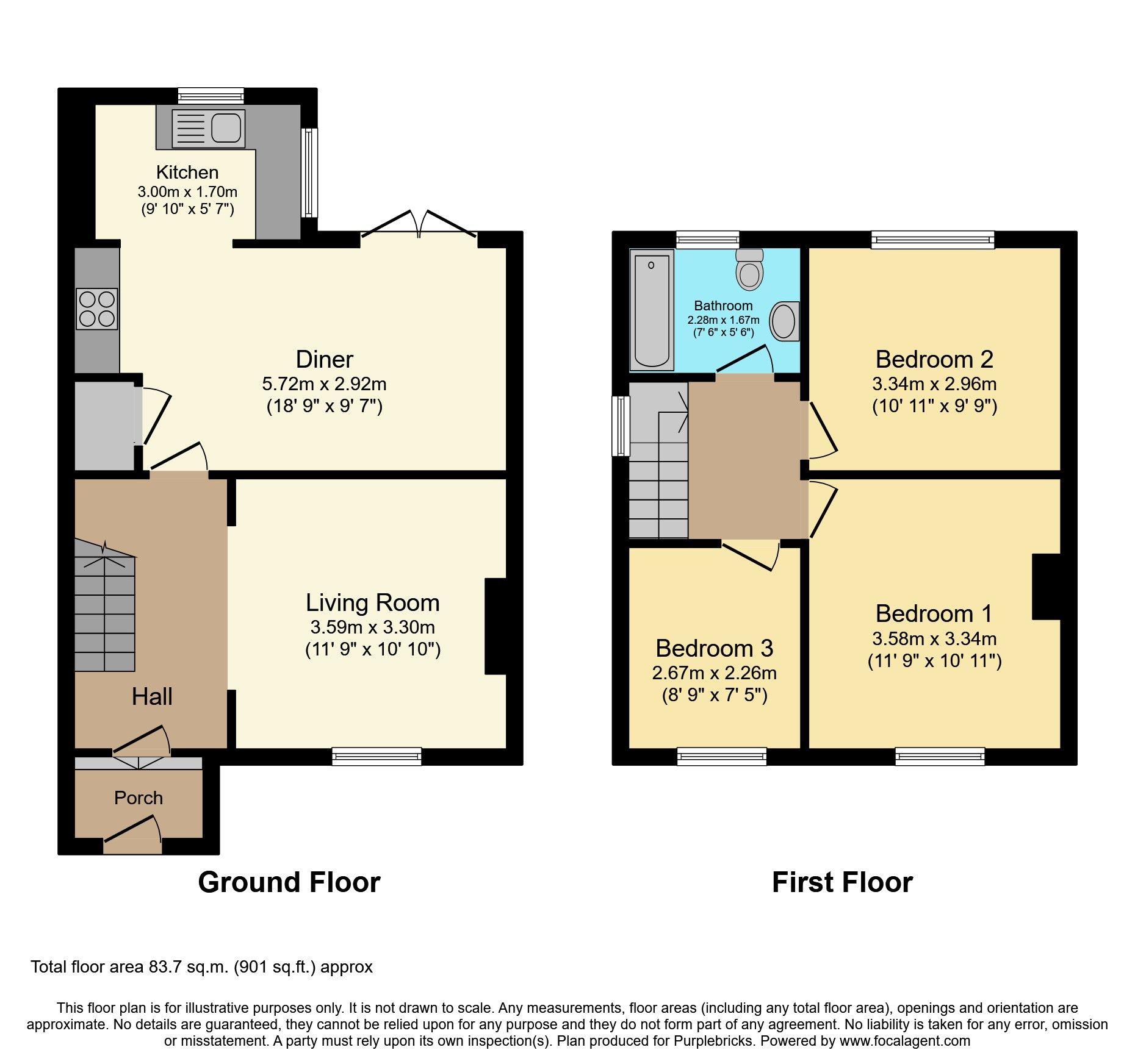 3 bed semidetached house for sale in Bryn Llidiard, Bridgend CF31 Zoopla