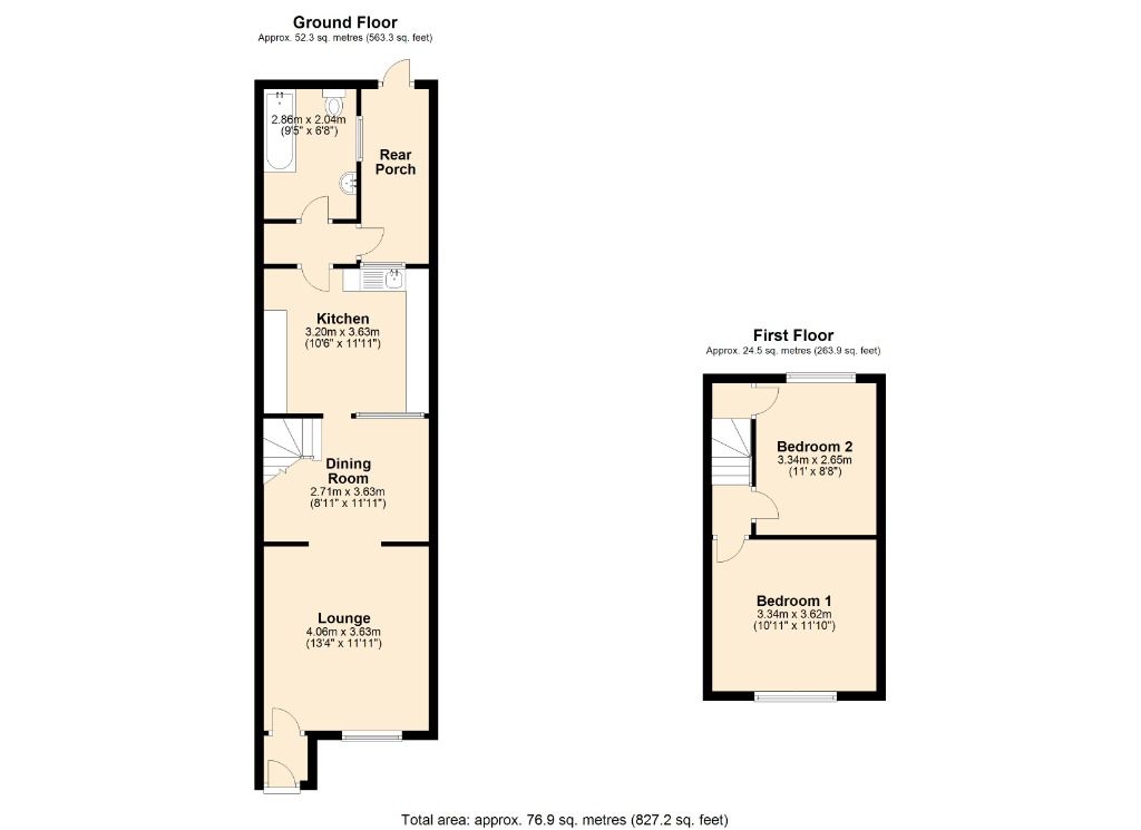 2 bed terraced house for sale in Graham Street, Fingerpost, St Helens
