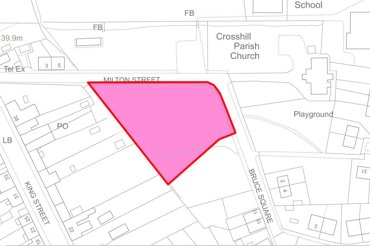 Land for sale in Building Plot At Bruce Square, Crosshill, Maybole