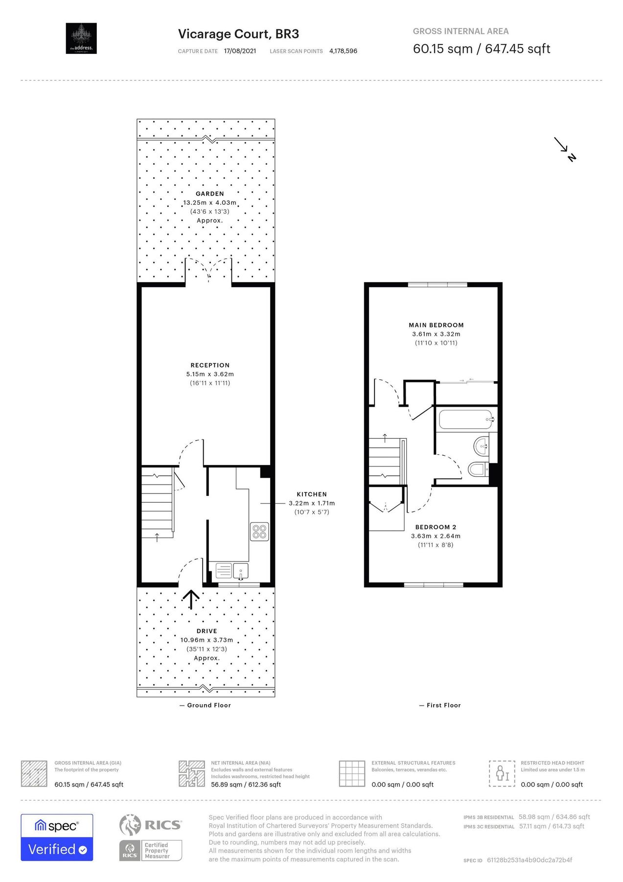 2 bed terraced house for sale in Priory Close, Beckenham BR3 Zoopla
