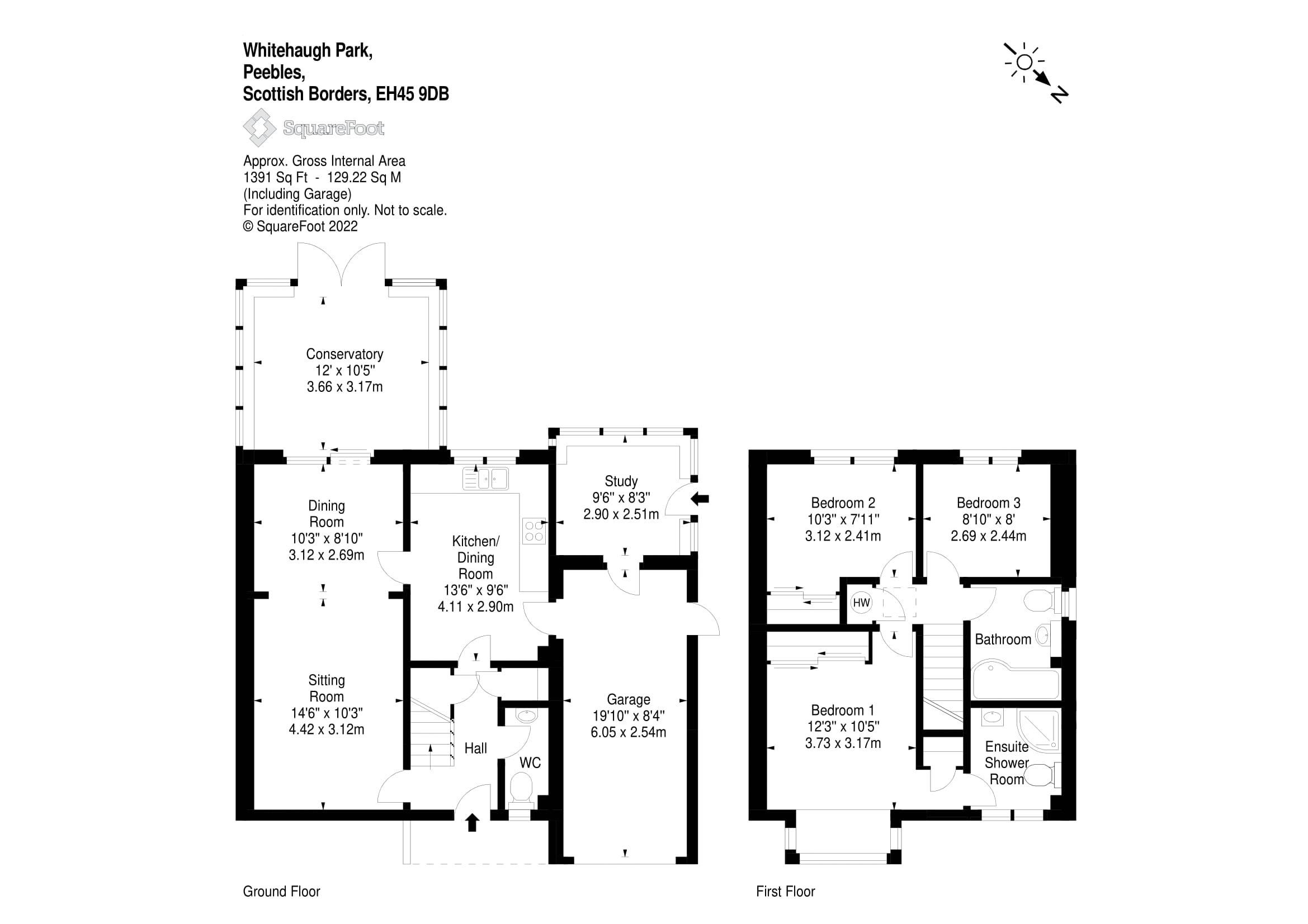 3 bed detached house for sale in 115 Whitehaugh Park, Peebles EH45 Zoopla