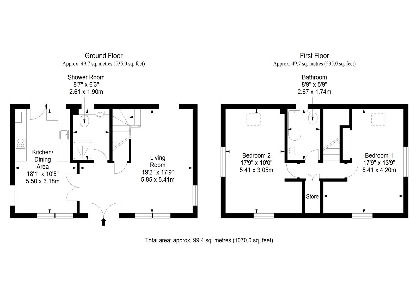 2 bed detached house for sale in Coupar Angus Road, Blairgowrie PH10