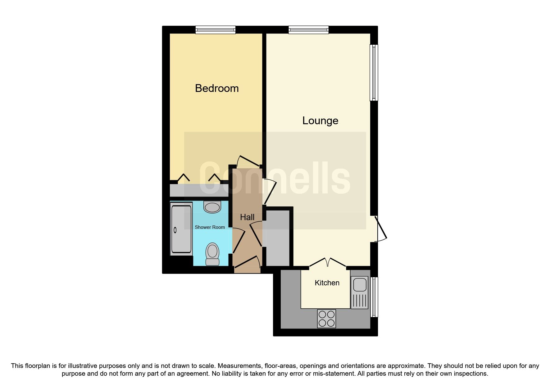 1 bed flat for sale in Court, Station Road, Letchworth Garden