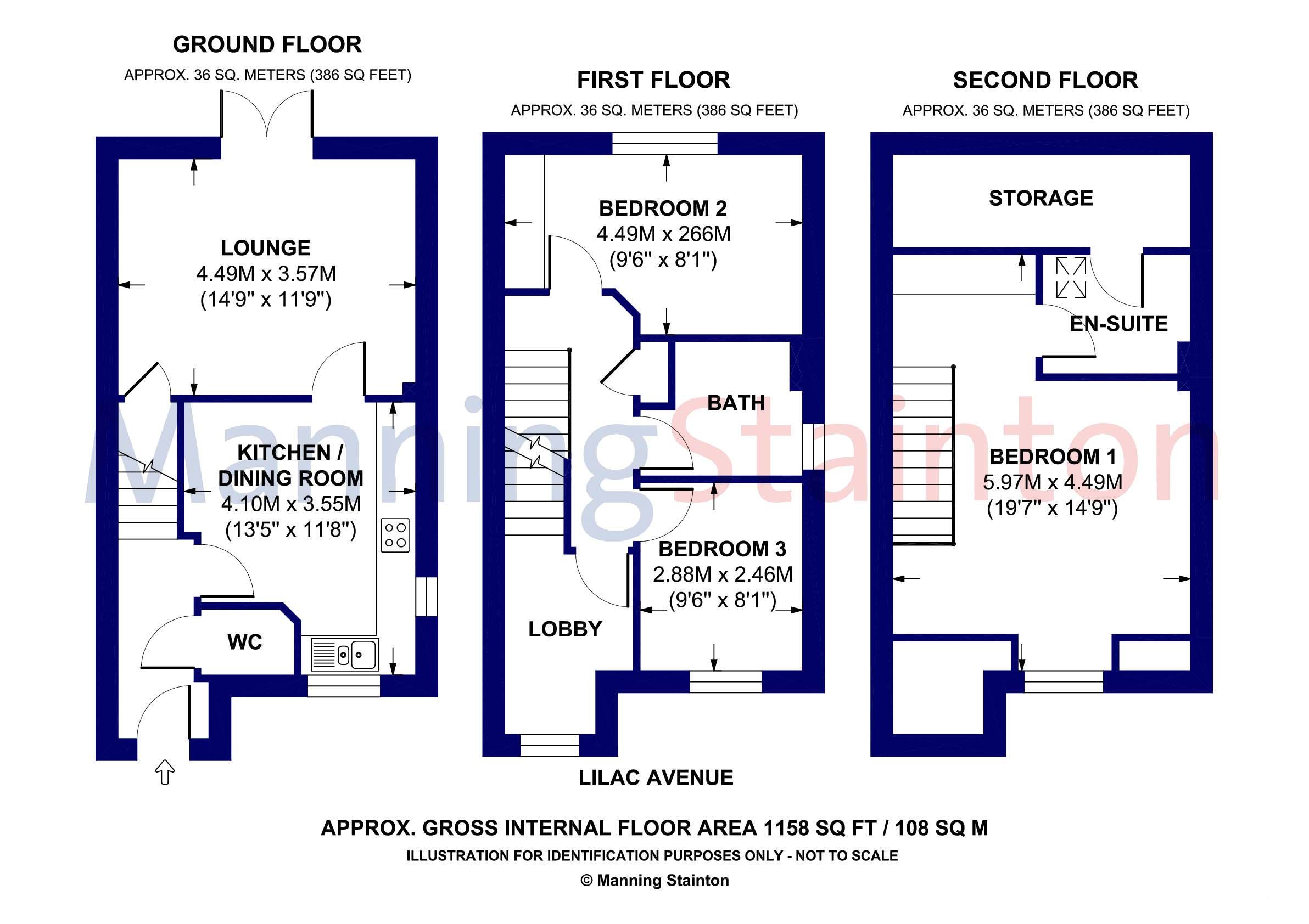 3 bed semidetached house for sale in Lilac Avenue, Seacroft, Leeds