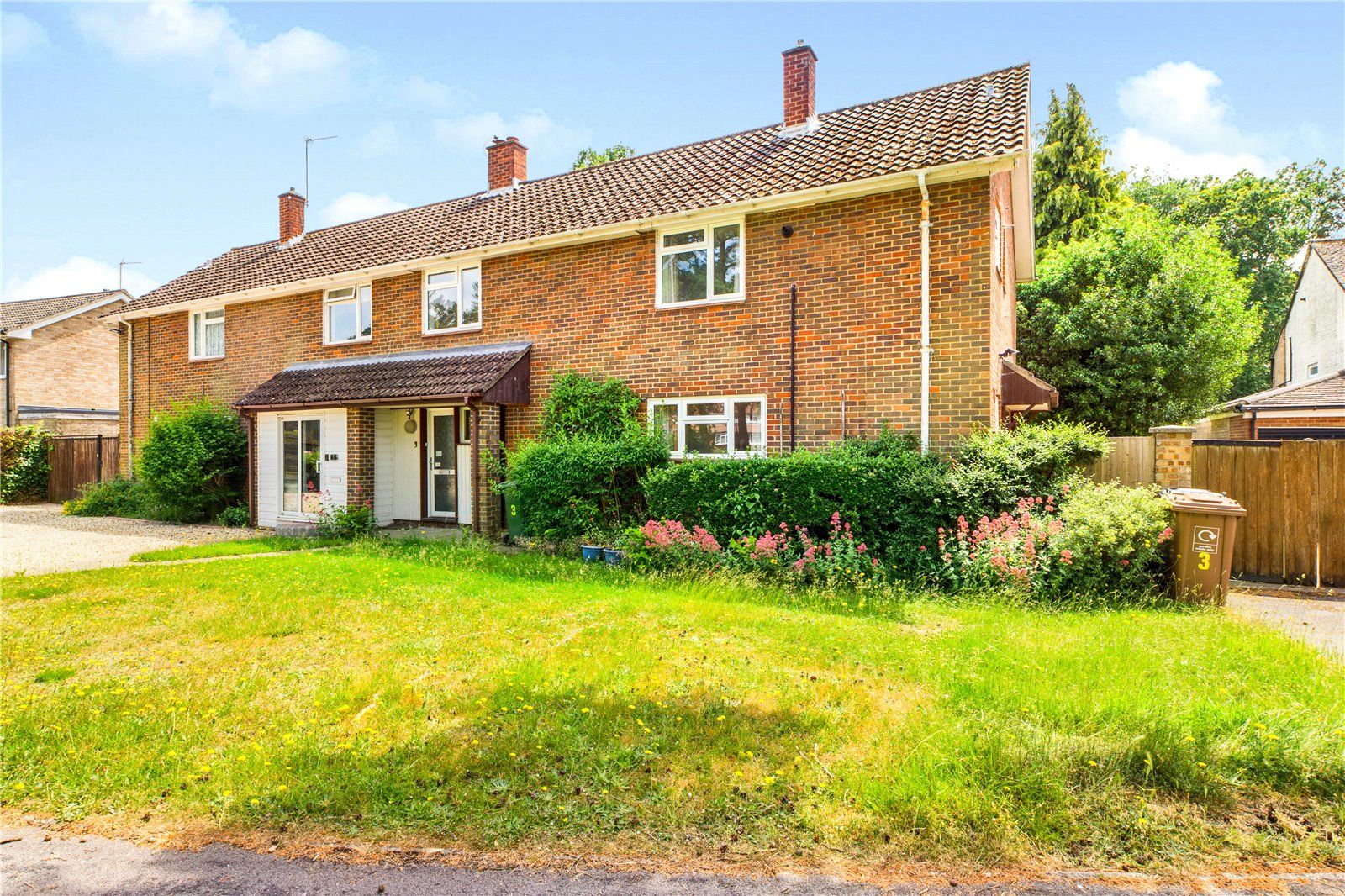 4 bed semidetached house for sale in Portway, Baughurst, Tadley RG26