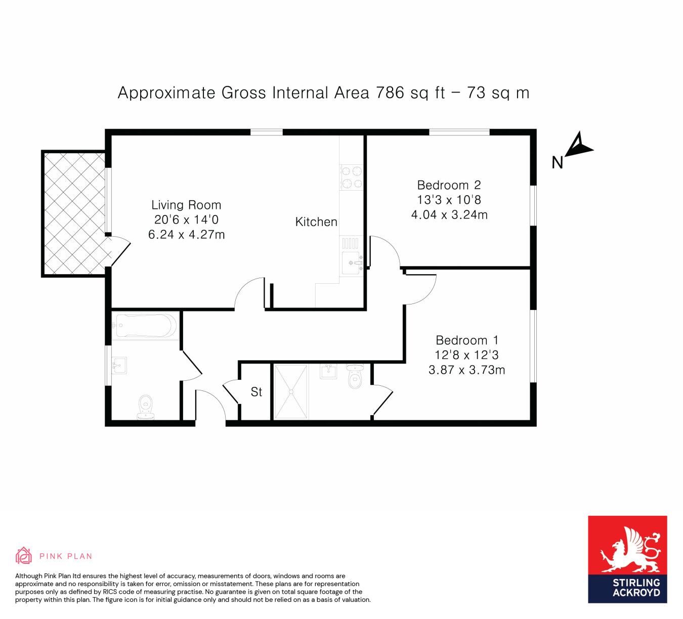 2 bed flat for sale in Watson Place, London SE25 Zoopla