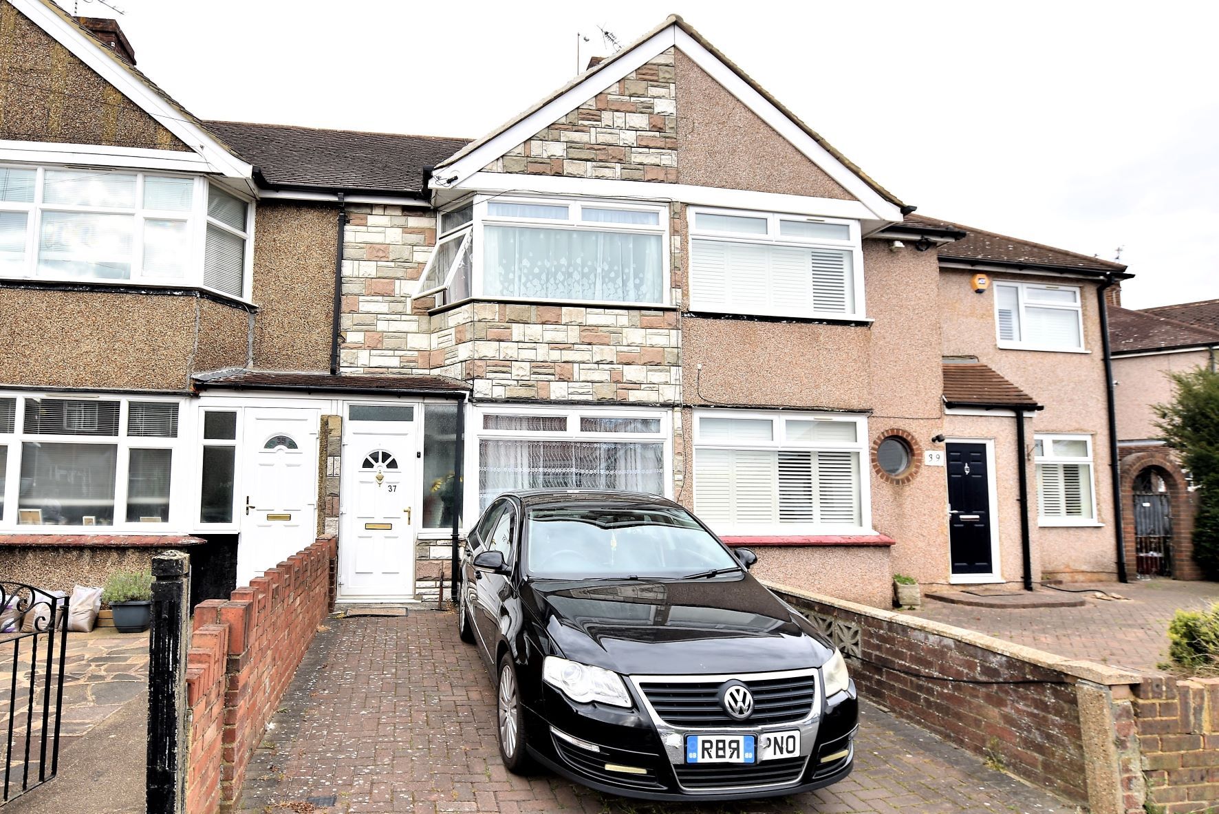 3 bed terraced house for sale in Parkfield Road, Feltham, Middlesex