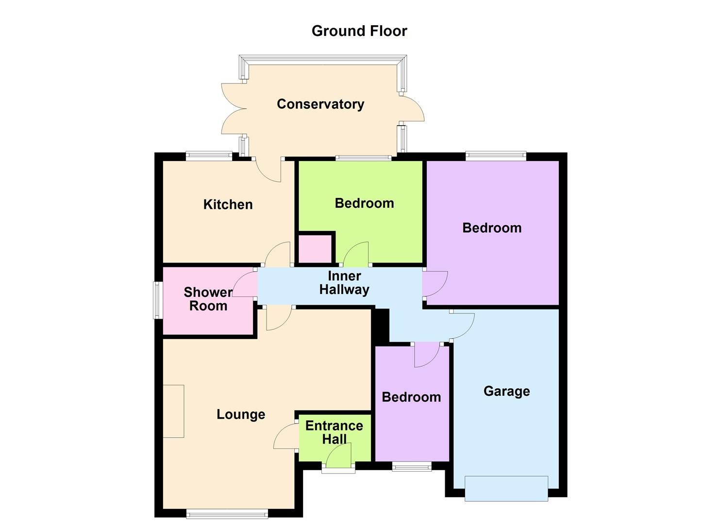 3 bed detached bungalow for sale in Drake Way, Hinckley LE10 Zoopla