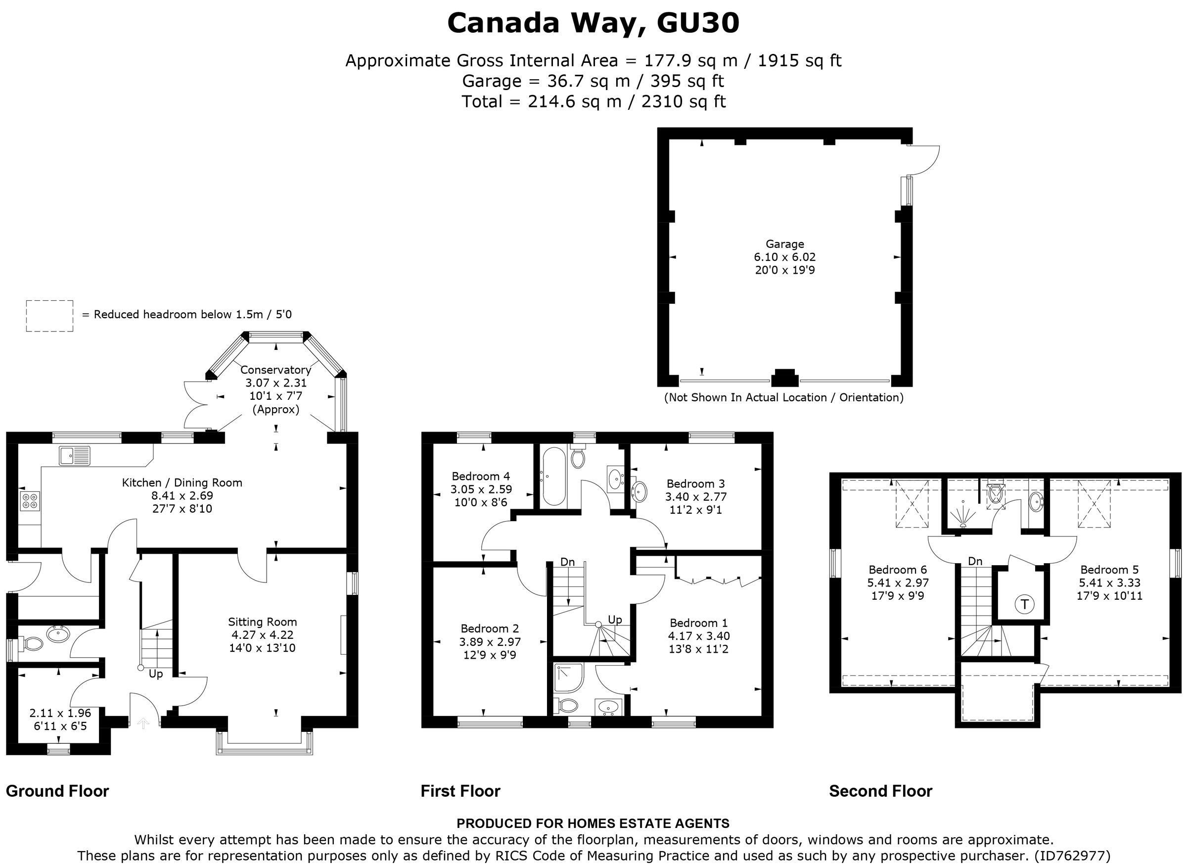 6 bed detached house for sale in Canada Way, Liphook GU30 Zoopla