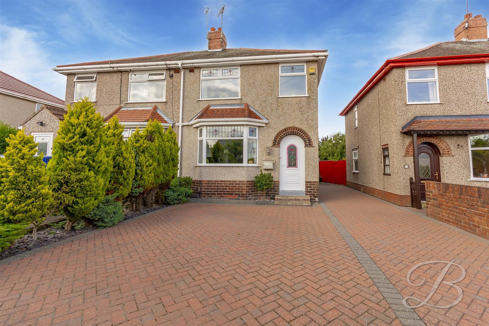 3 bed semidetached house for sale in Clipstone Road East, Forest Town