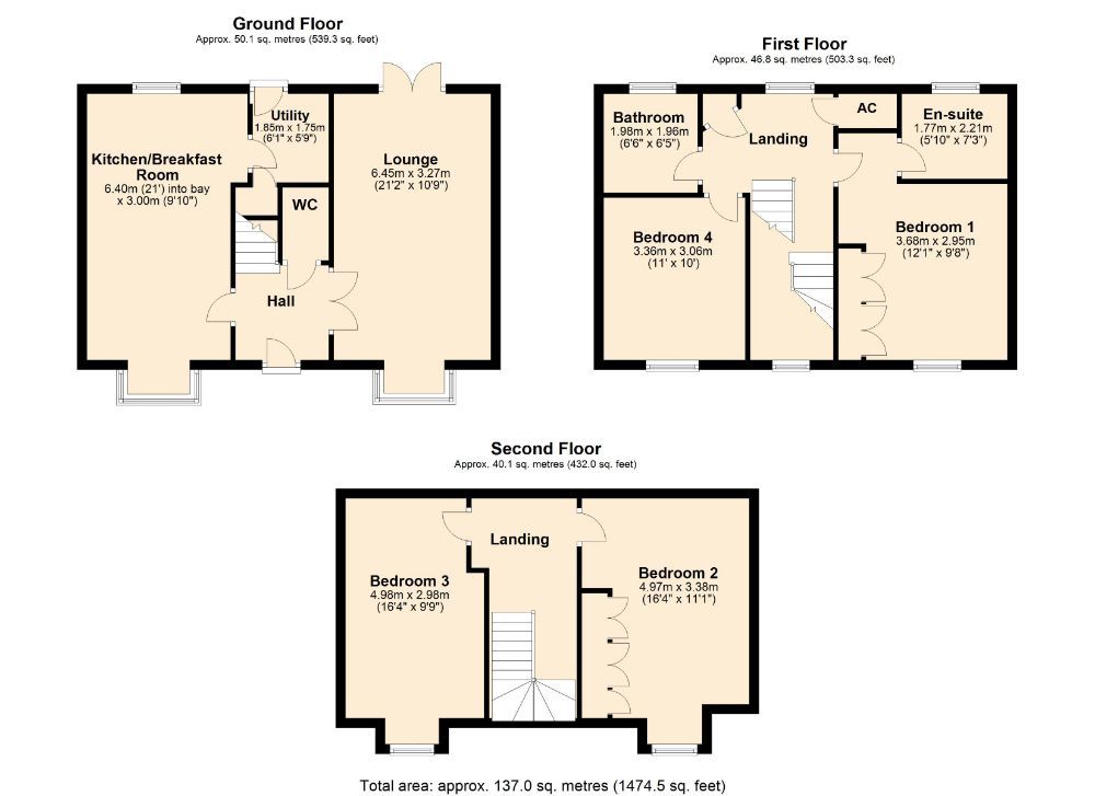 4 bed detached house for sale in Lockgate Road, Pineham Lock