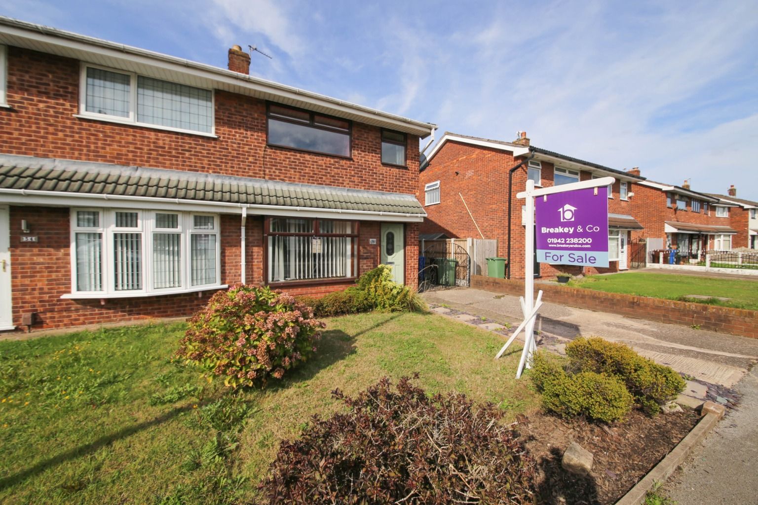 3 bed semidetached house for sale in Fulbeck Avenue, Wigan, Lancashire