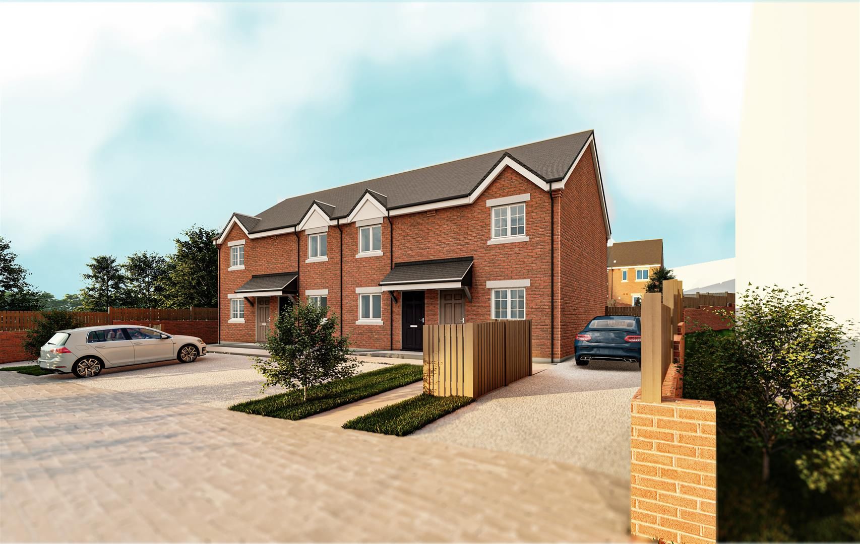 New home, 2 bed terraced house for sale in Plot 8 Whaley Thorns