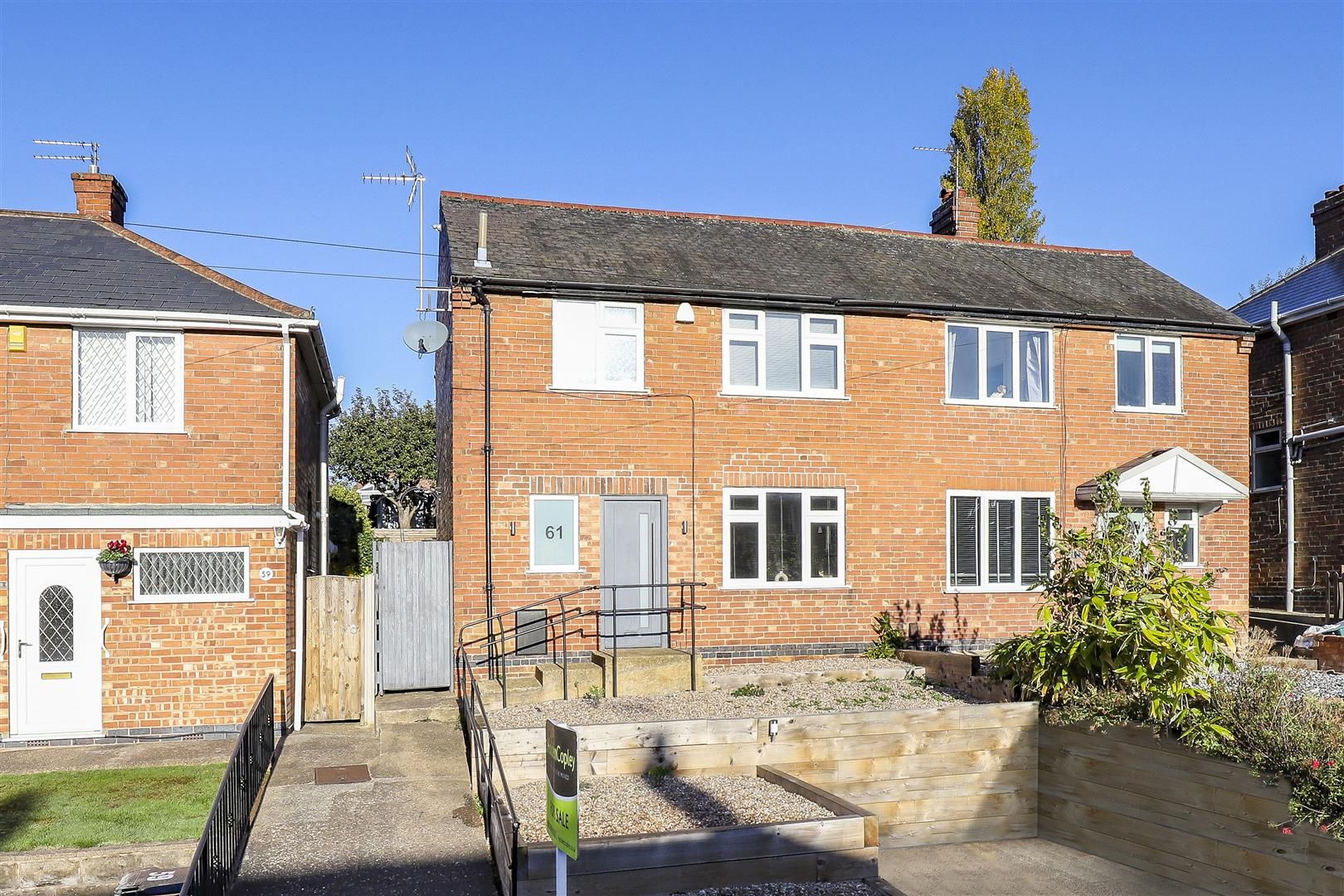 2 bed semidetached house for sale in Surgeys Lane, Arnold