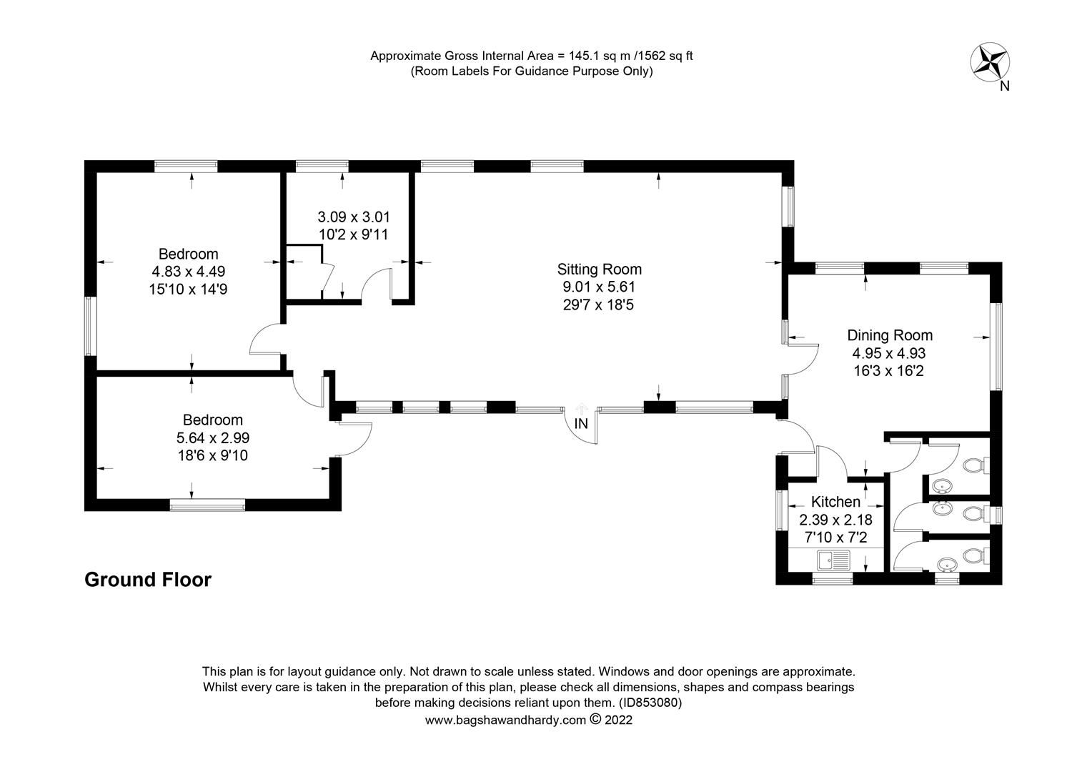 2 bed detached house for sale in Smithbrook, Cranleigh GU6 Zoopla