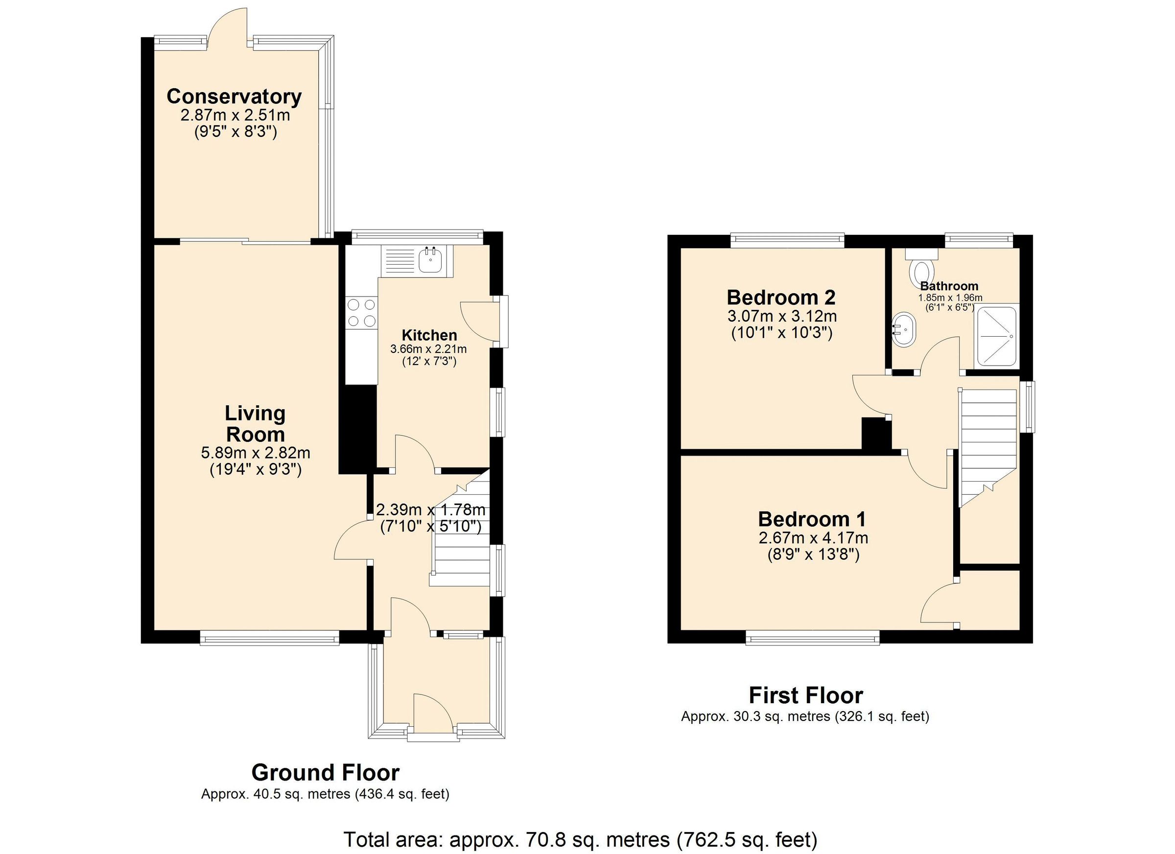 2 bed semidetached house for sale in Rainhall Crescent, Barnoldswick