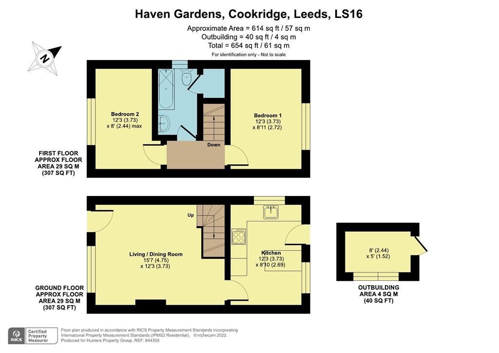 2 bed semidetached house for sale in Haven Gardens, Cookridge LS16
