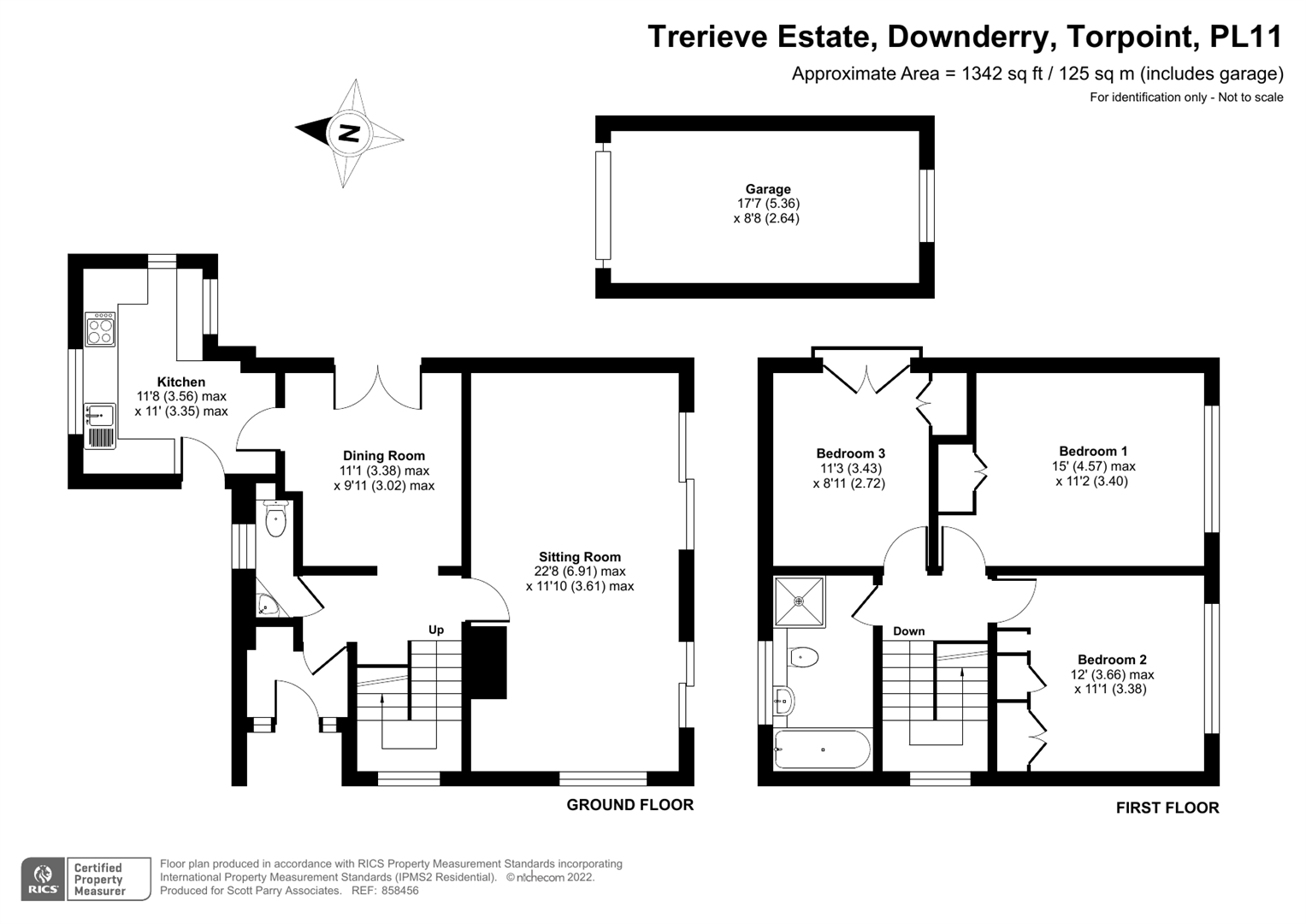 3 bed detached house for sale in Trerieve Estate, Downderry, Torpoint