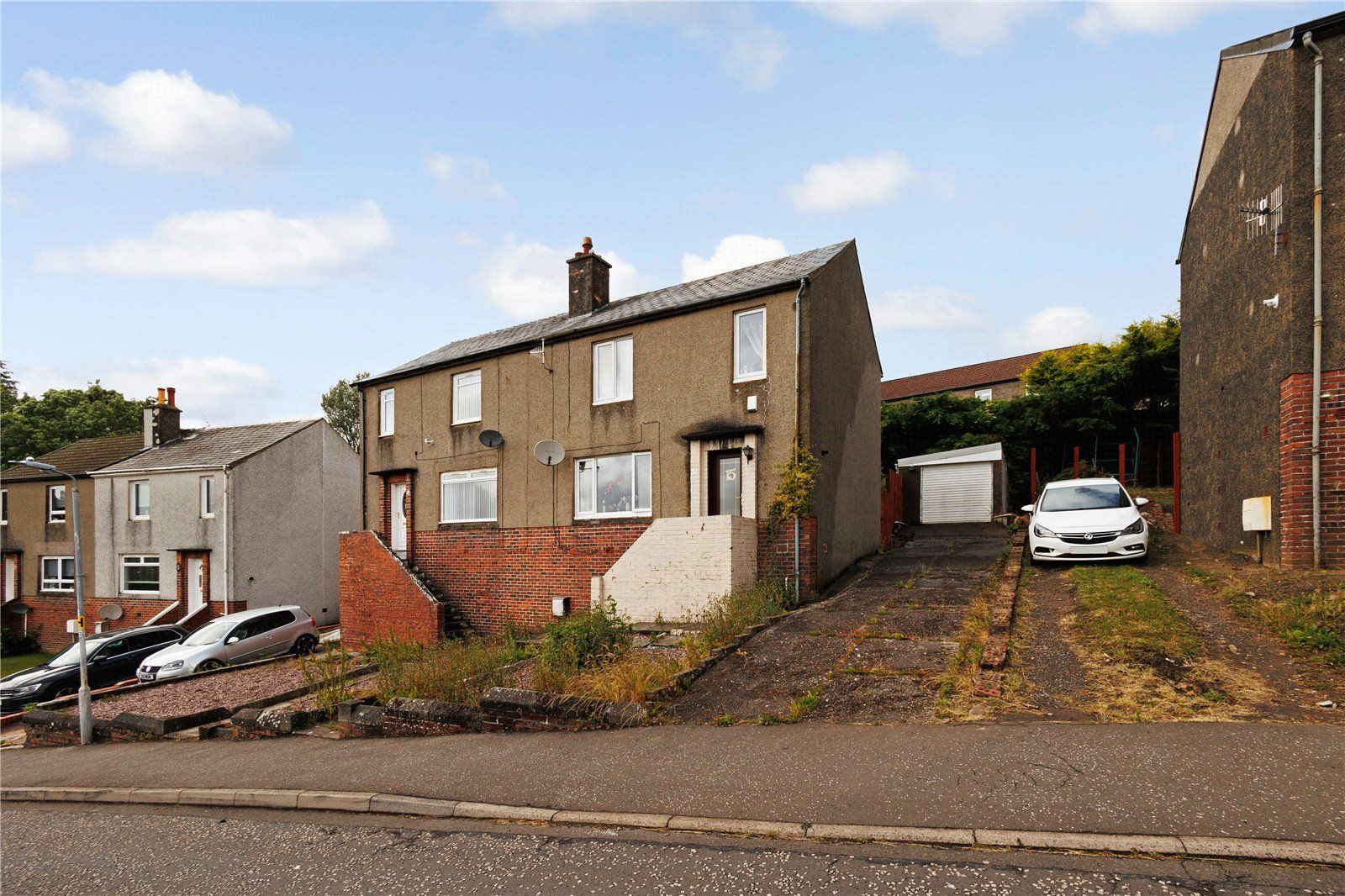 3 bed semidetached house for sale in Elizabeth Crescent, Cumnock KA18