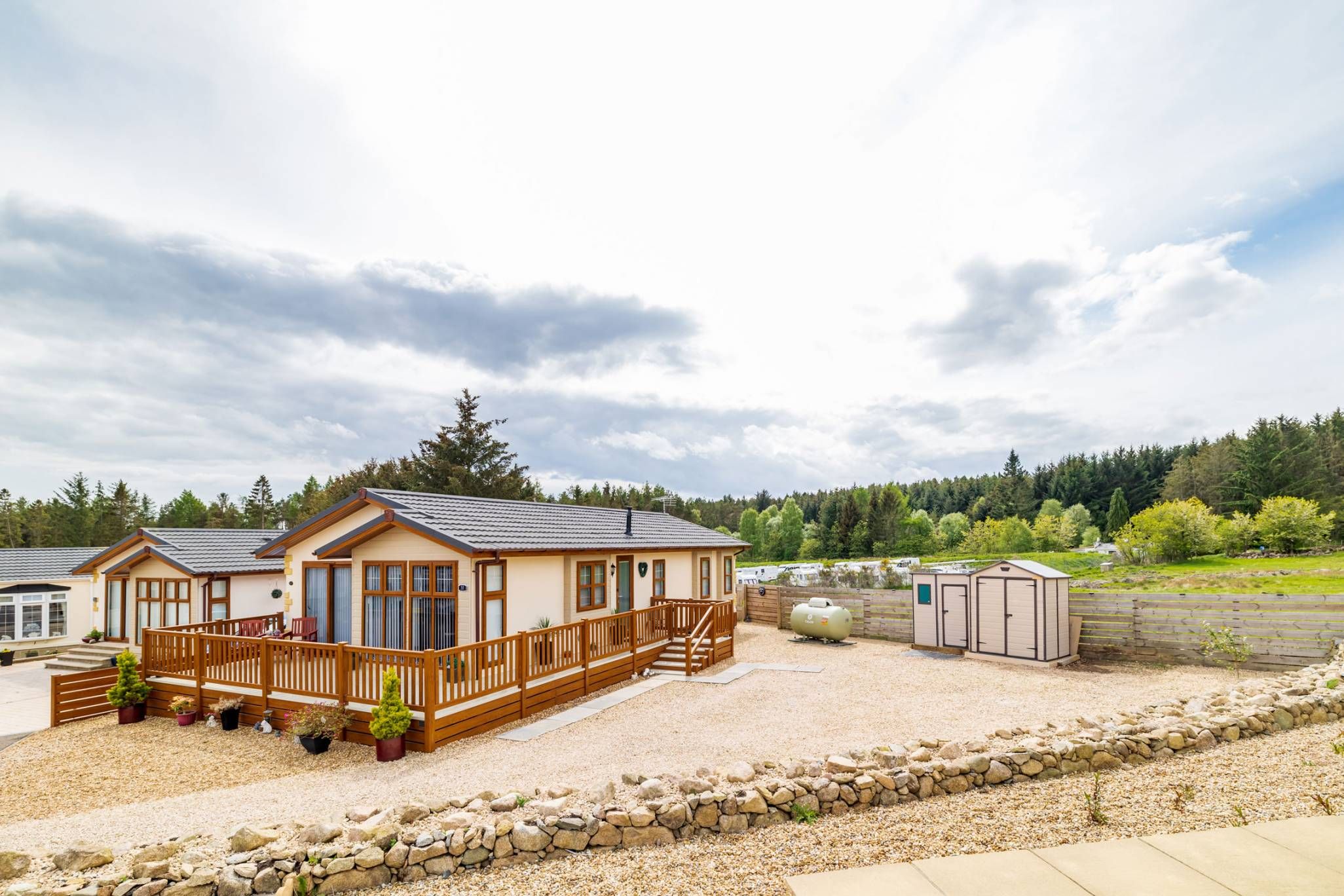 2 bed mobile/park home for sale in Hillhead Caravan Park, Kintore