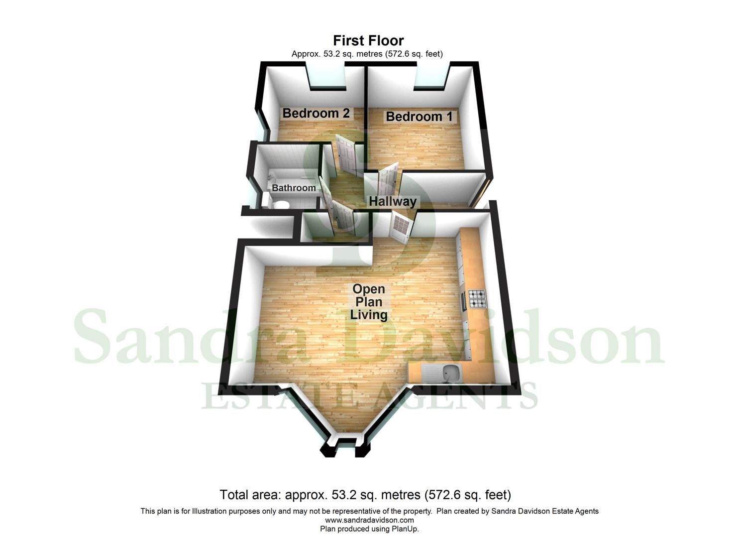 2 bed flat for sale in Flat 6, Tynemouth House N15 Zoopla