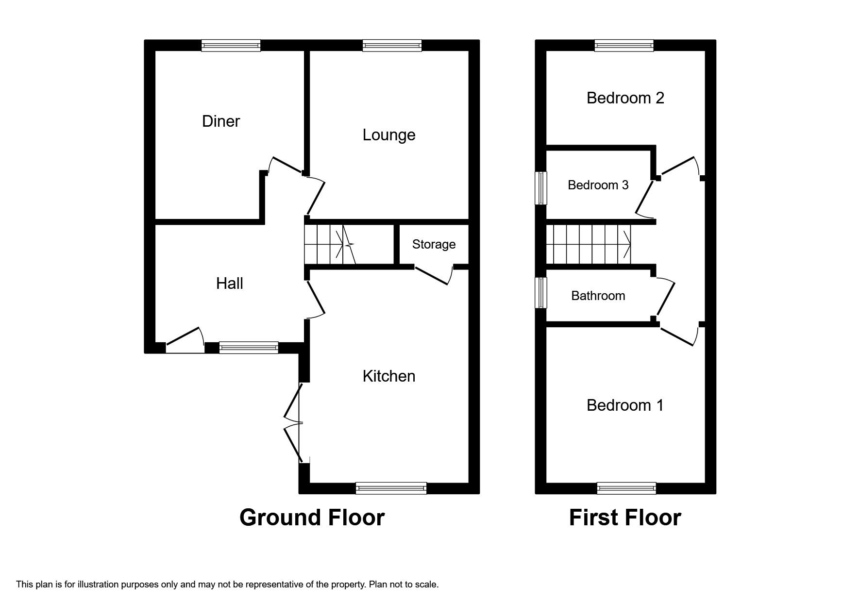 3 bed semidetached house for sale in Washington Grove, Norton