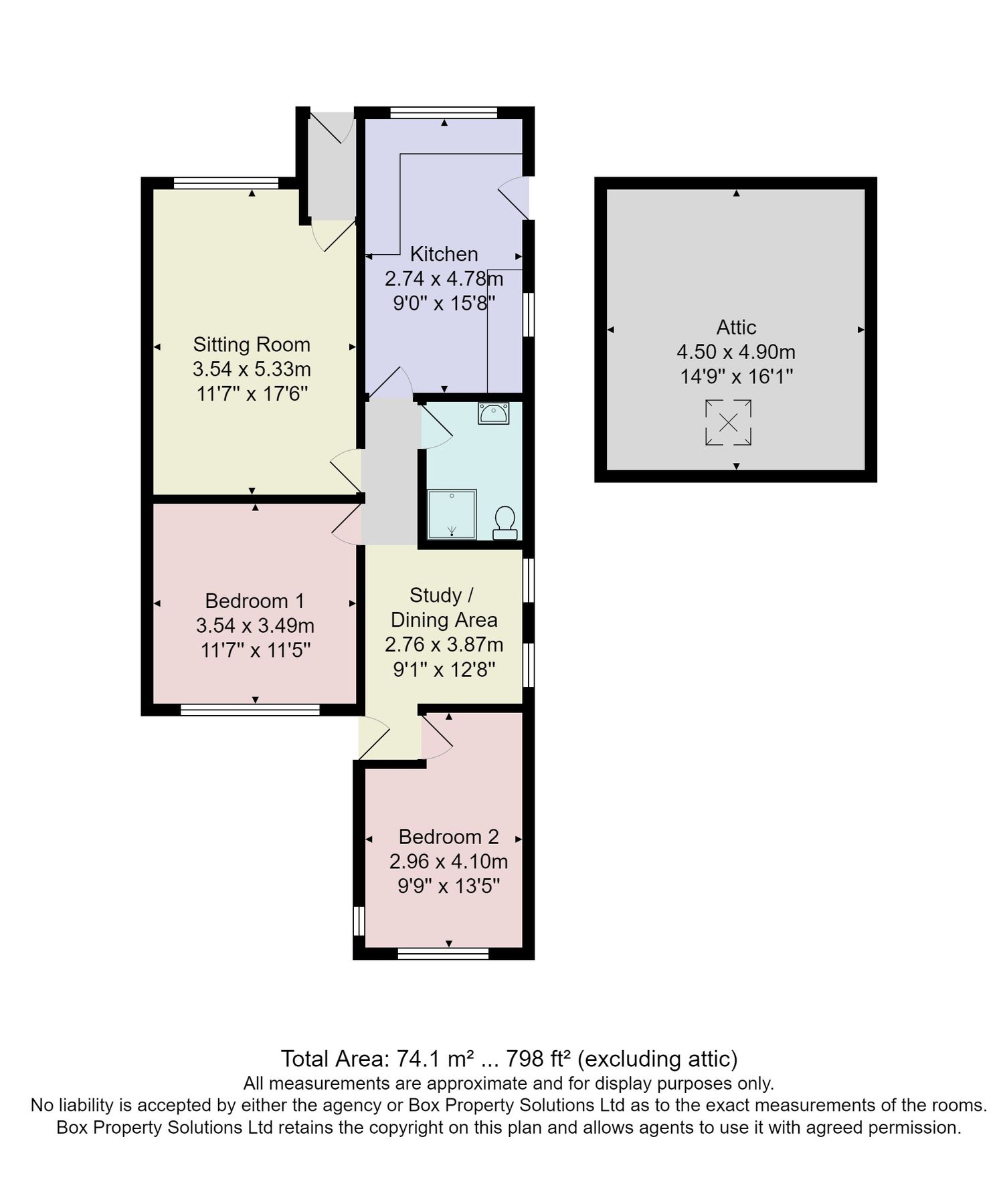 2 bed semidetached bungalow for sale in Woodfield Road, Harrogate HG1