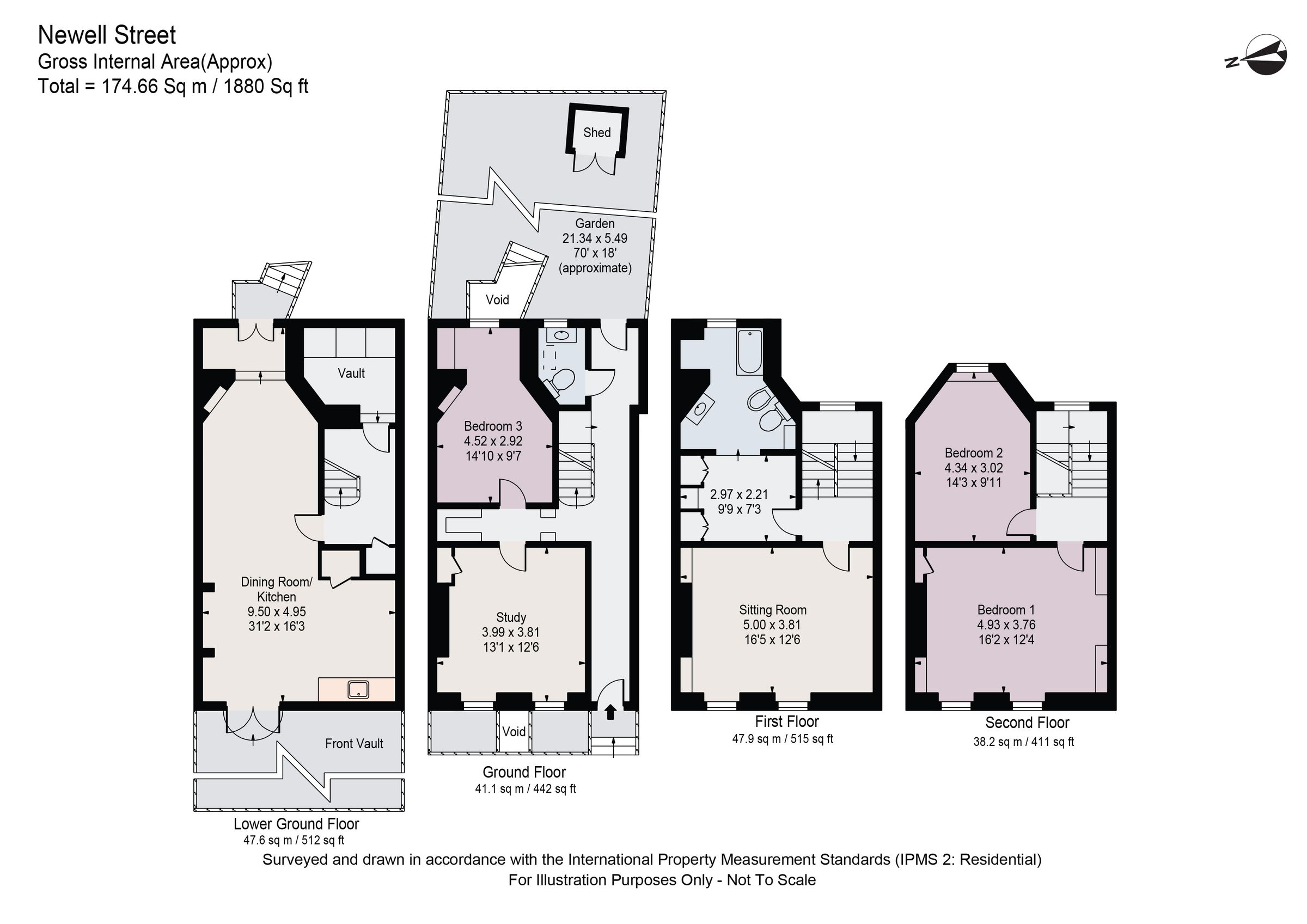 3 bed end terrace house for sale in Newell Street, Limehouse, London