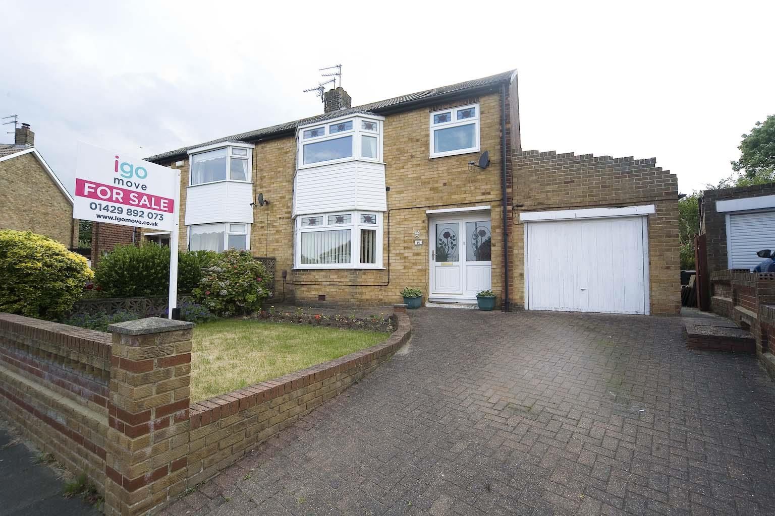 3 bed semidetached house for sale in Sandbanks Drive, Hartlepool TS24